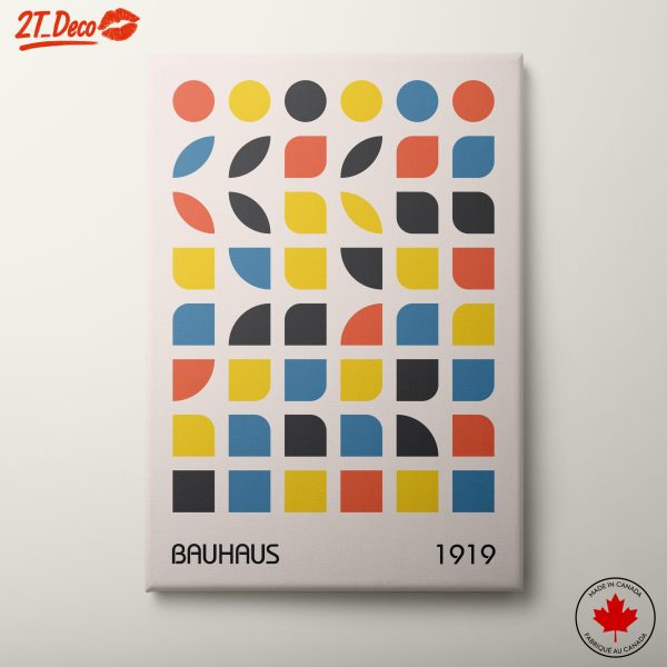 Colorful Bauhaus Geometric