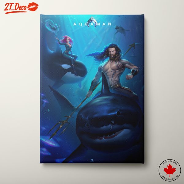Aquaman Underwater Adventure Art