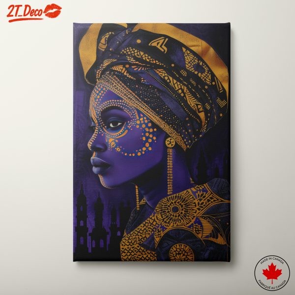 Vibrant Afrocentric Portrait Art 3