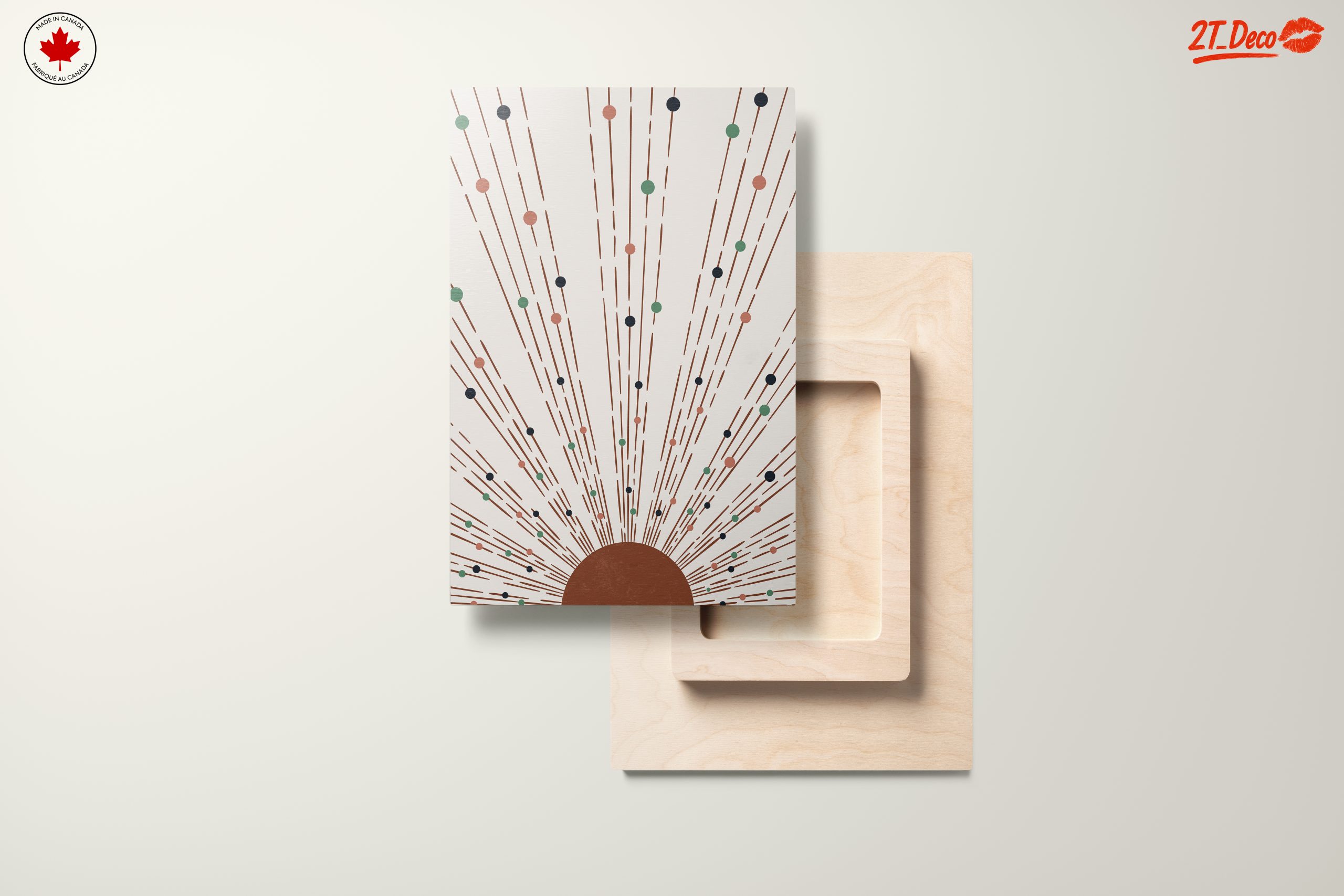 Modern Abstract Geometric Wall Art - Image 11