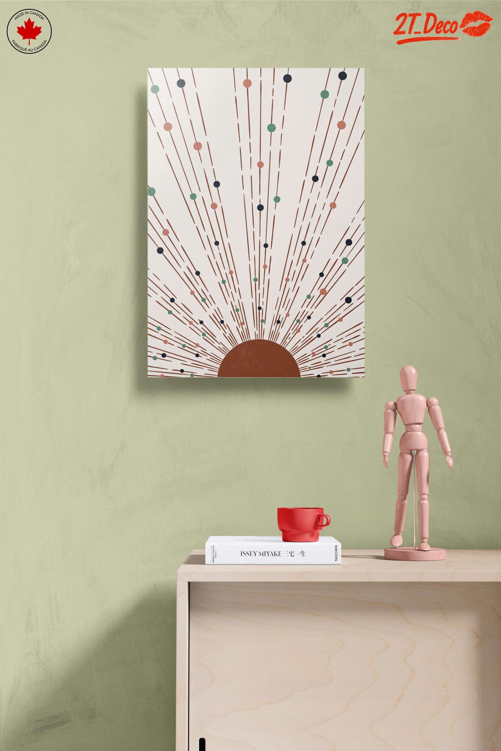 Modern Abstract Geometric Wall Art - Image 14