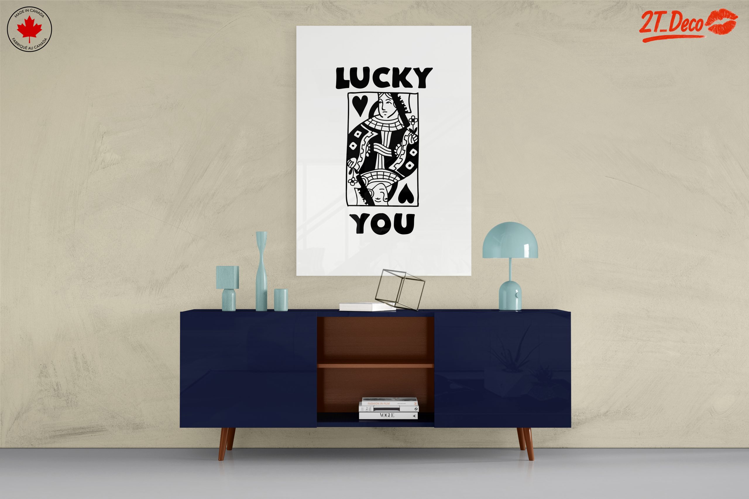 Lucky You Playing Card Art 4 - Image 8