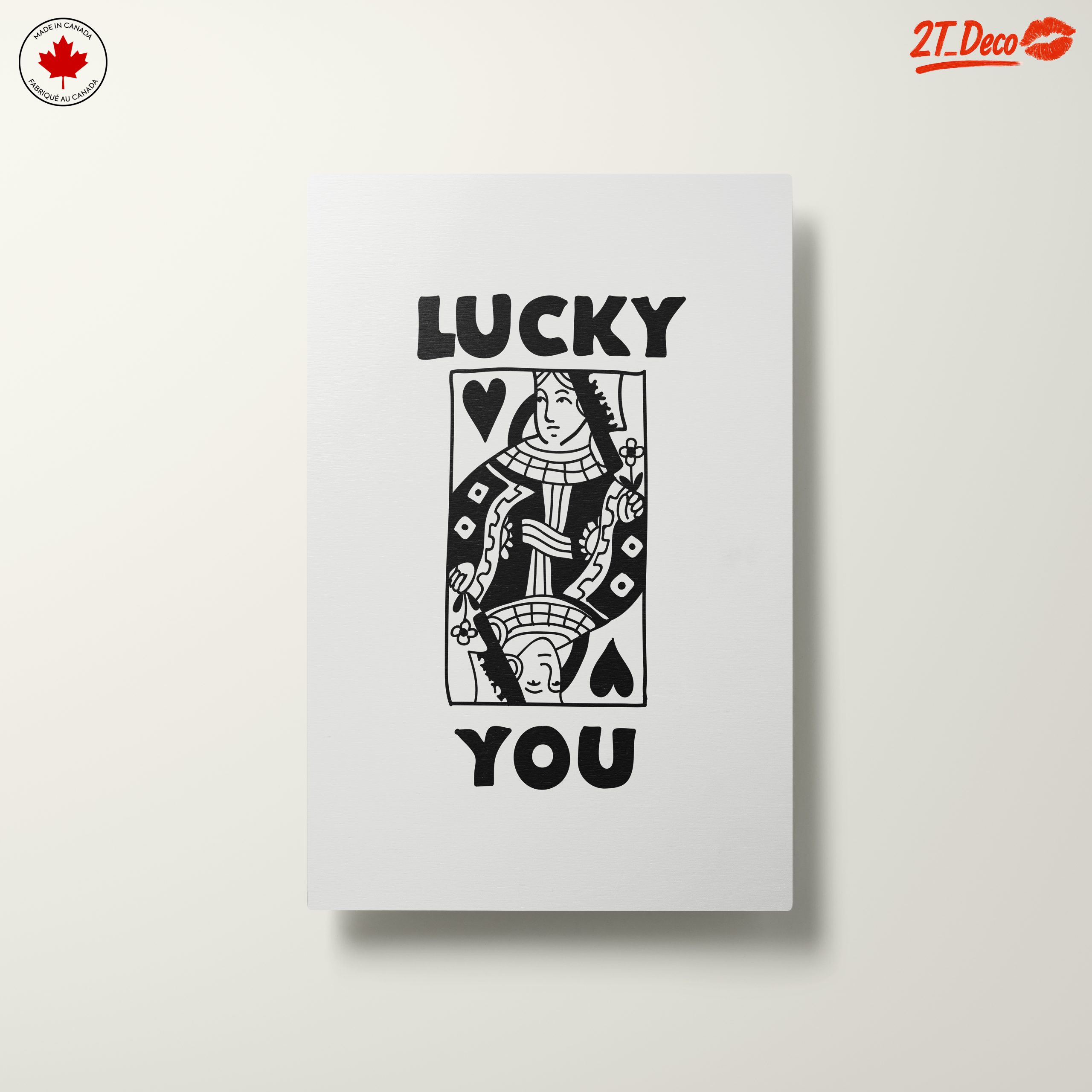 Lucky You Playing Card Art 4 - Image 10