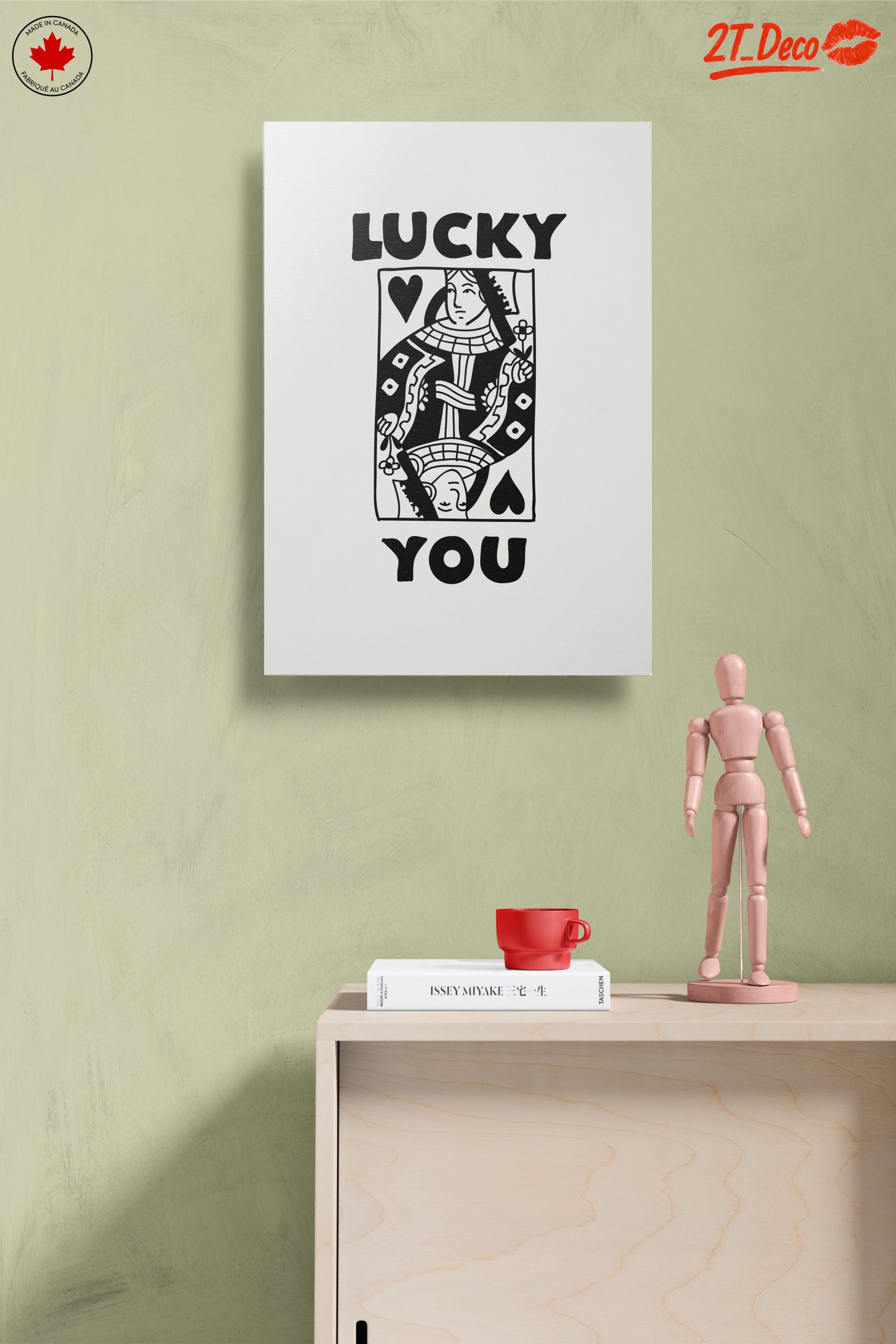Lucky You Playing Card Art 4 - Image 14