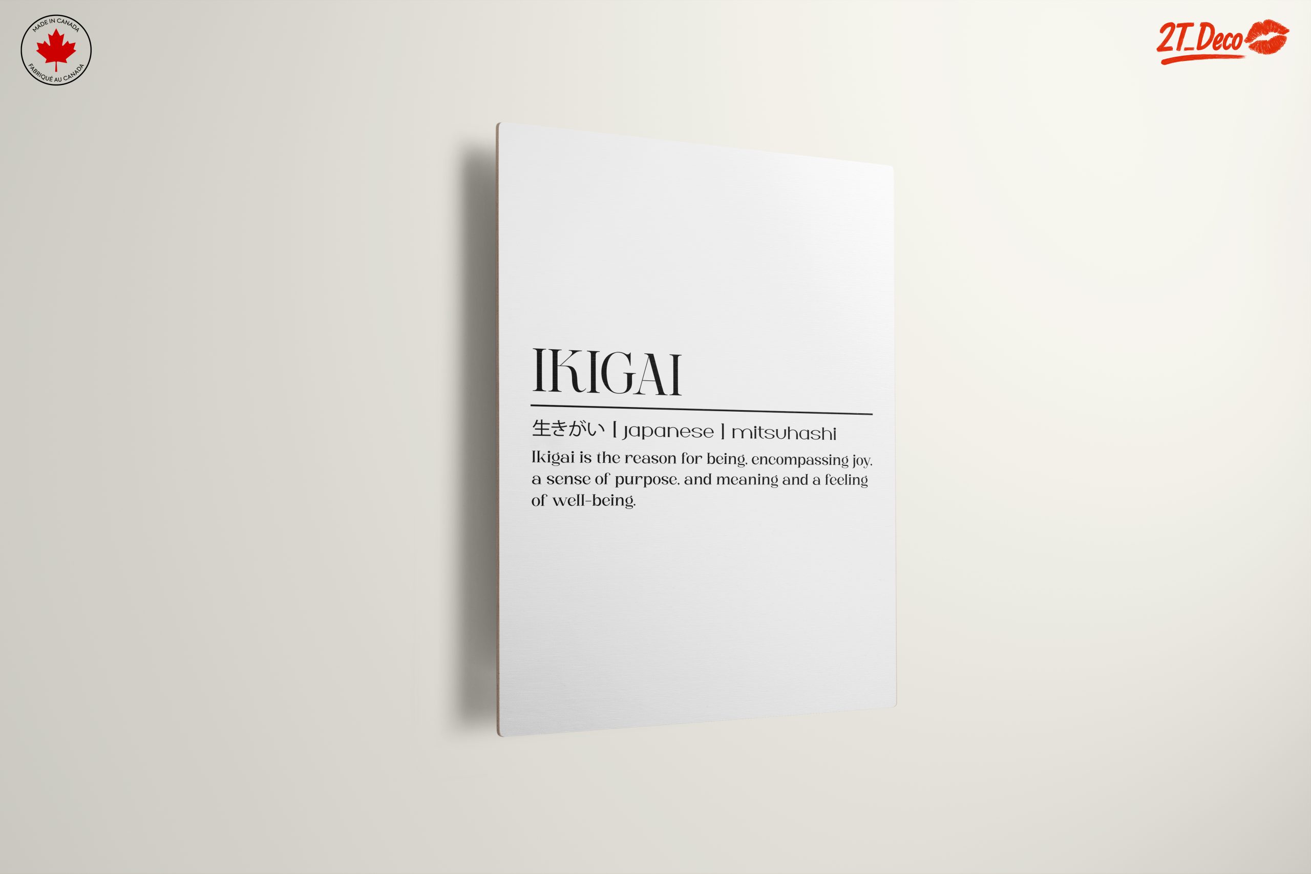 Ikigai Inspirational Typography Art - Image 13