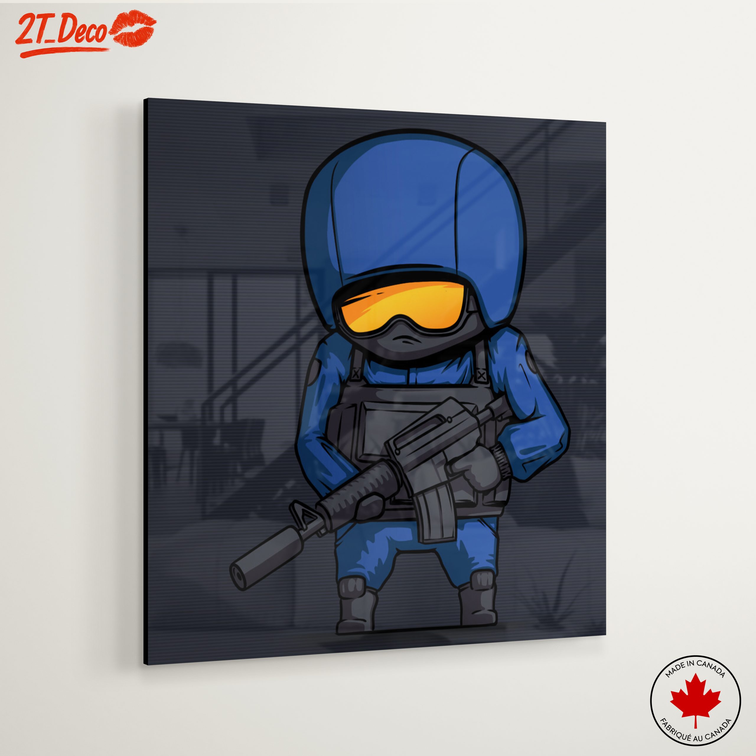 Cartoon Military Character Art - Image 6