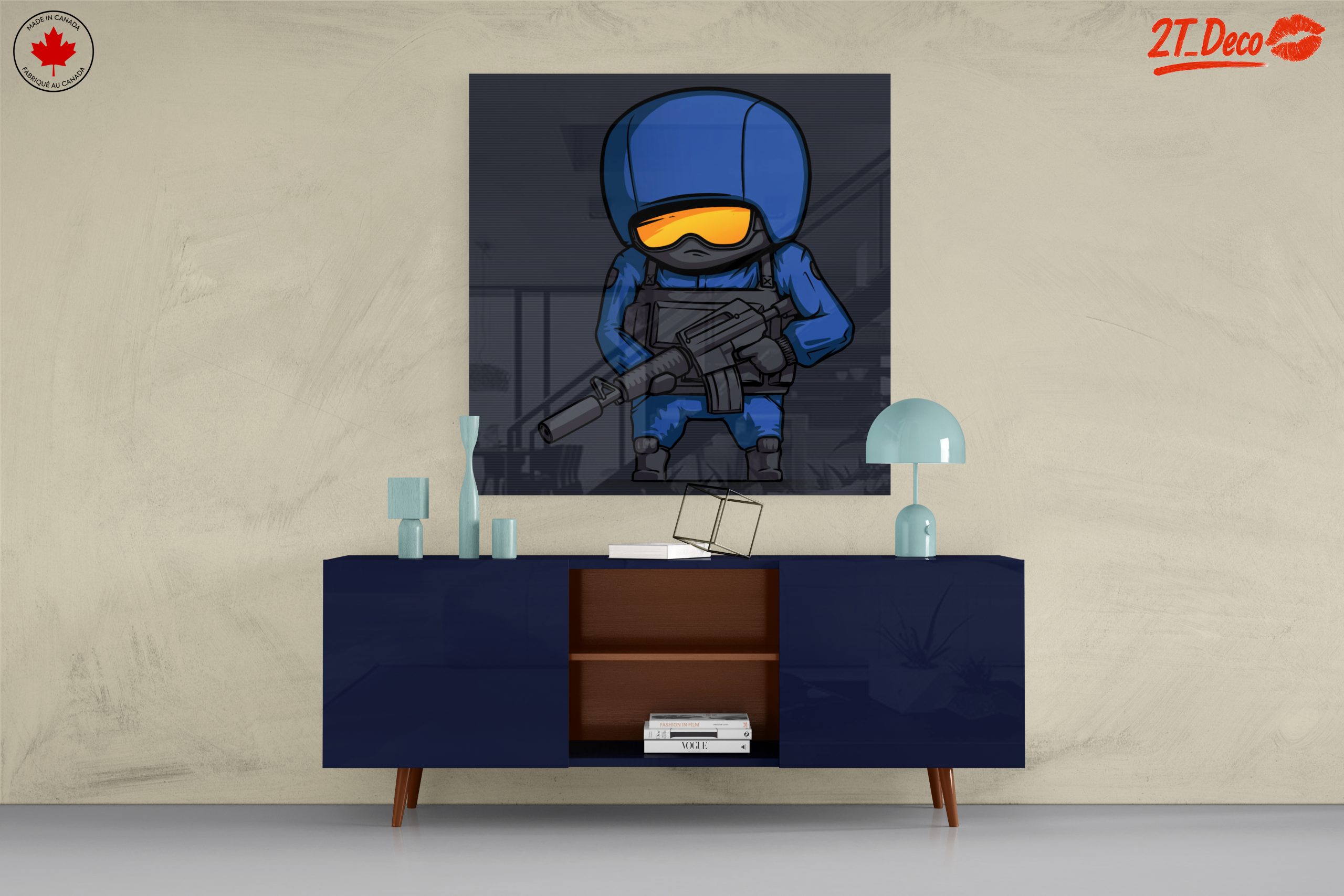 Cartoon Military Character Art - Image 8