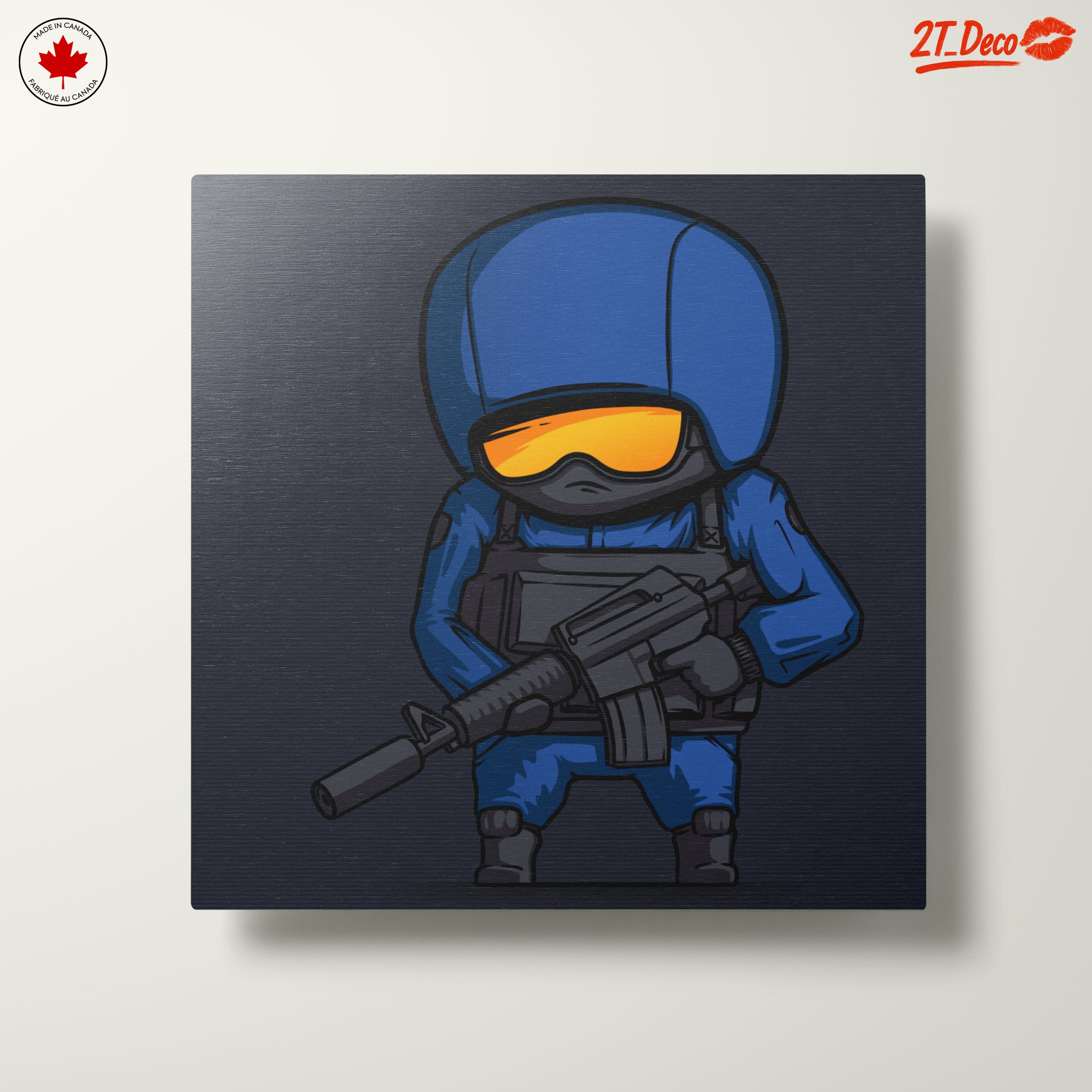 Cartoon Military Character Art - Image 10