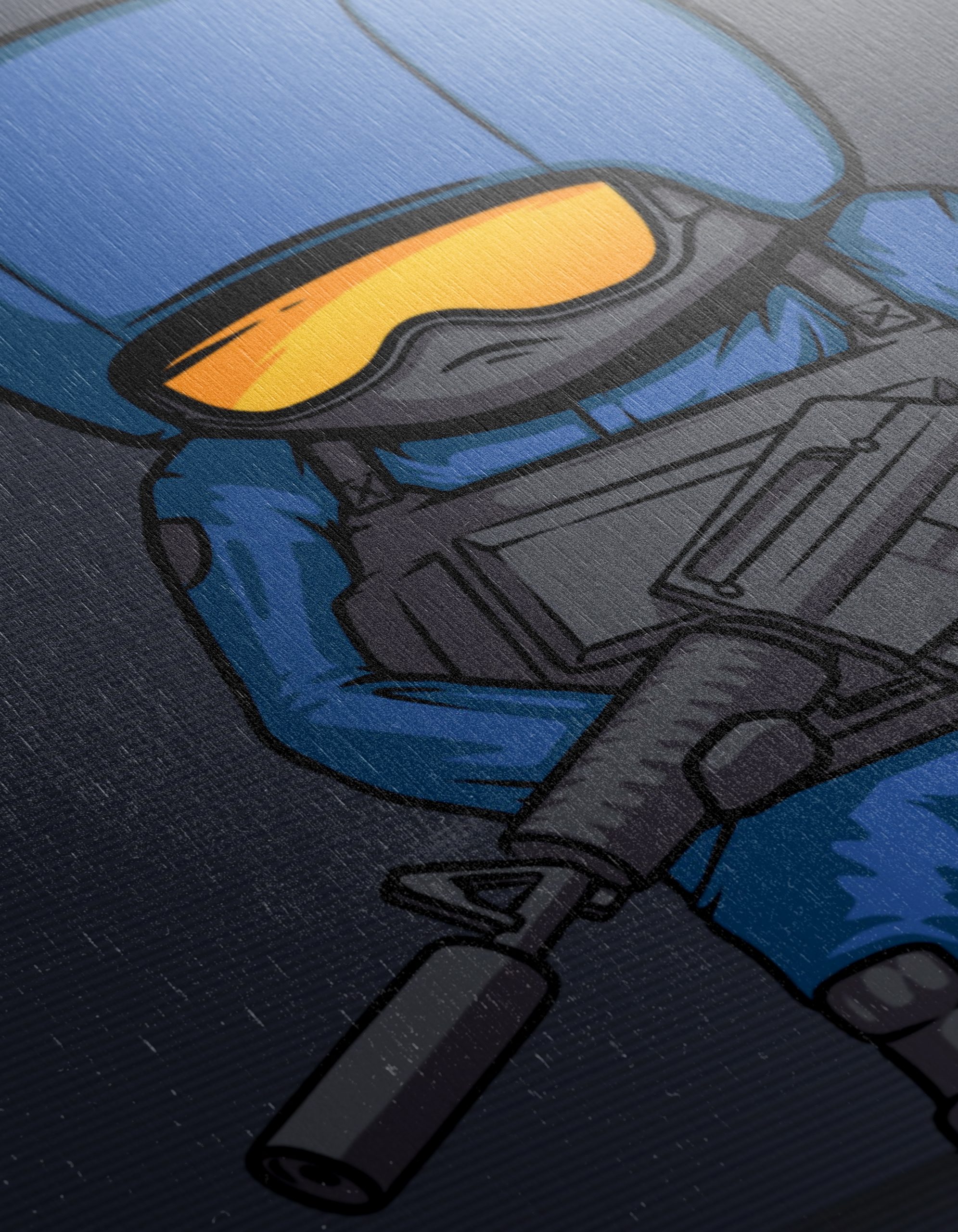 Cartoon Military Character Art - Image 12
