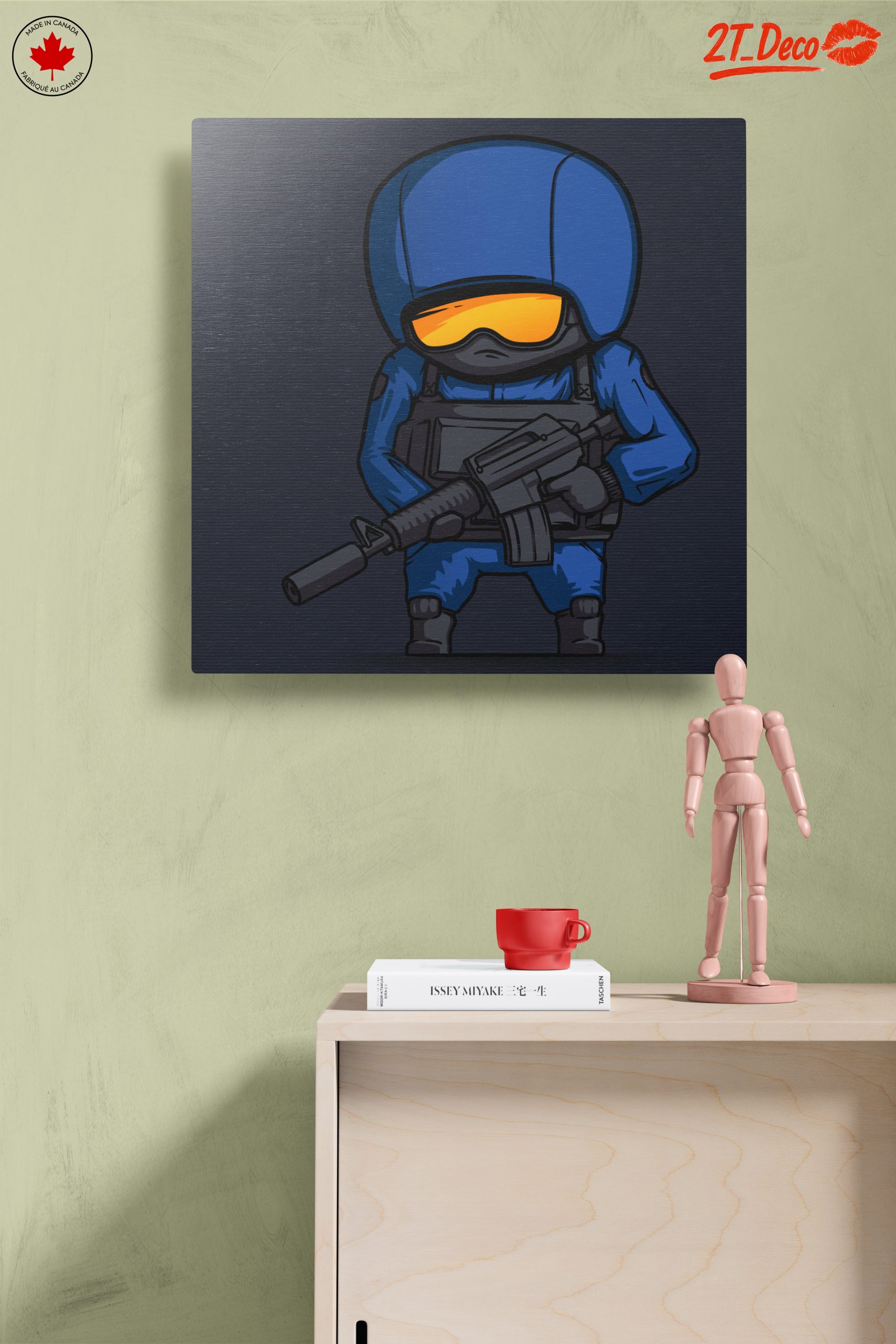 Cartoon Military Character Art - Image 14