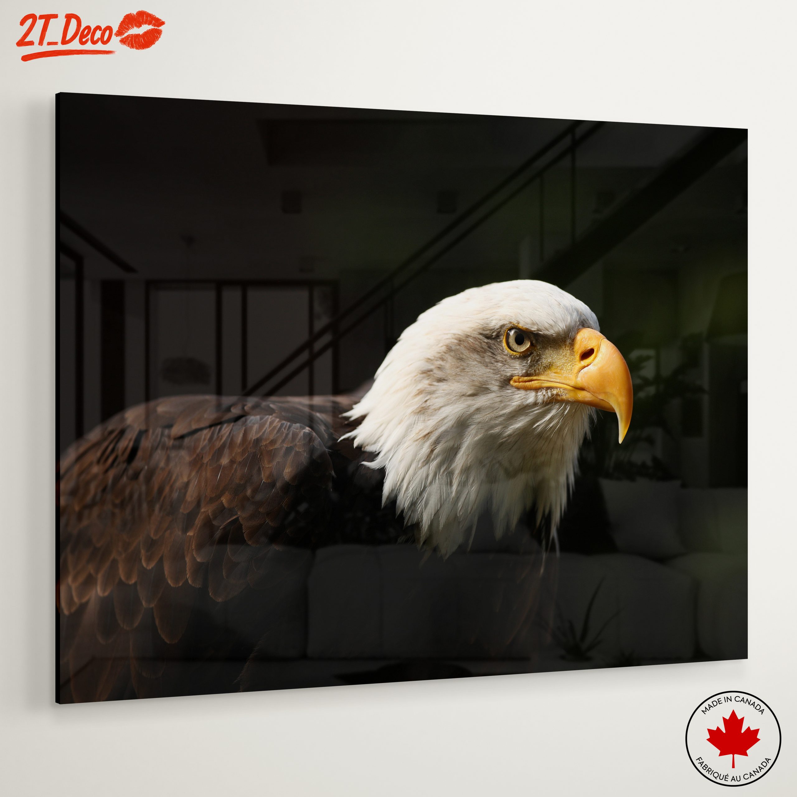 Bald Eagle Portrait Wall Art - Image 6