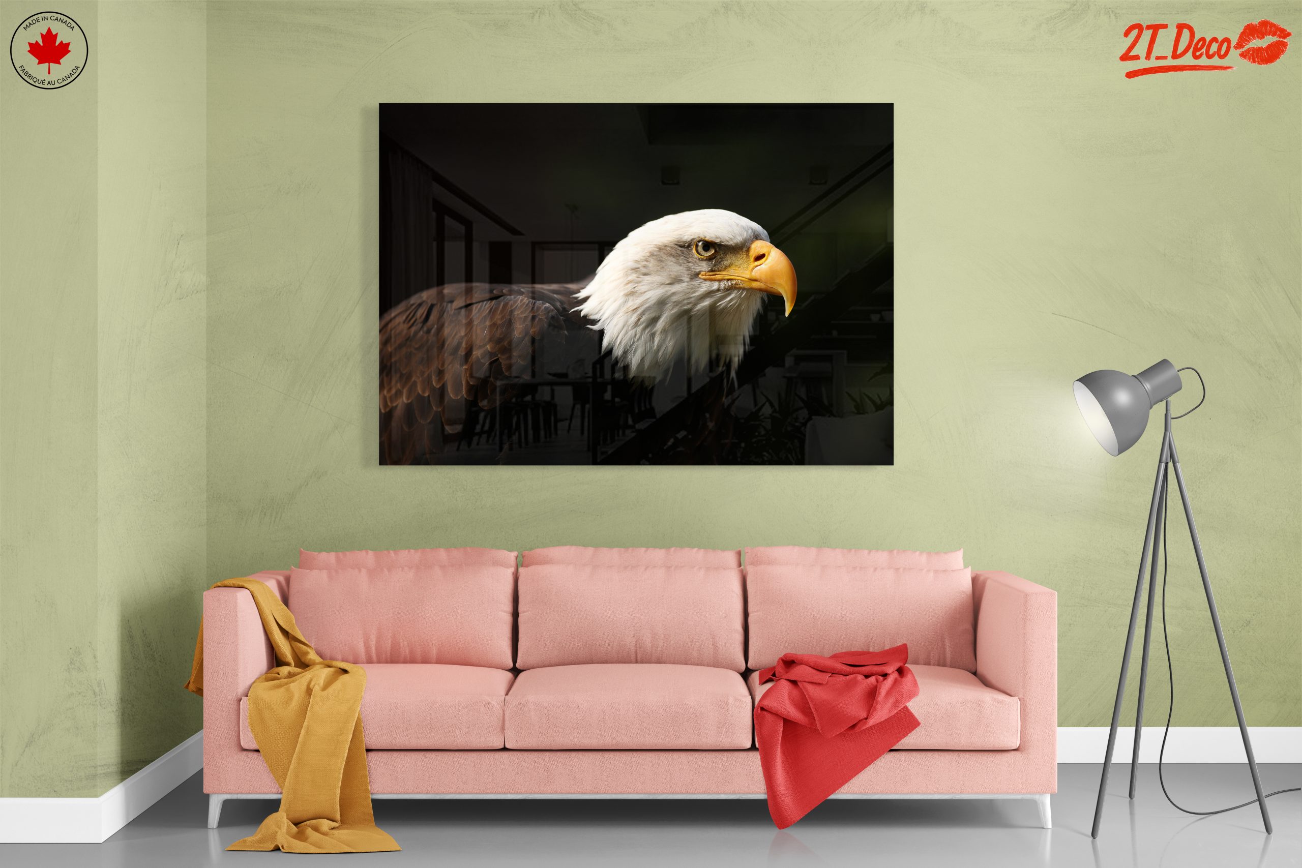Bald Eagle Portrait Wall Art - Image 7