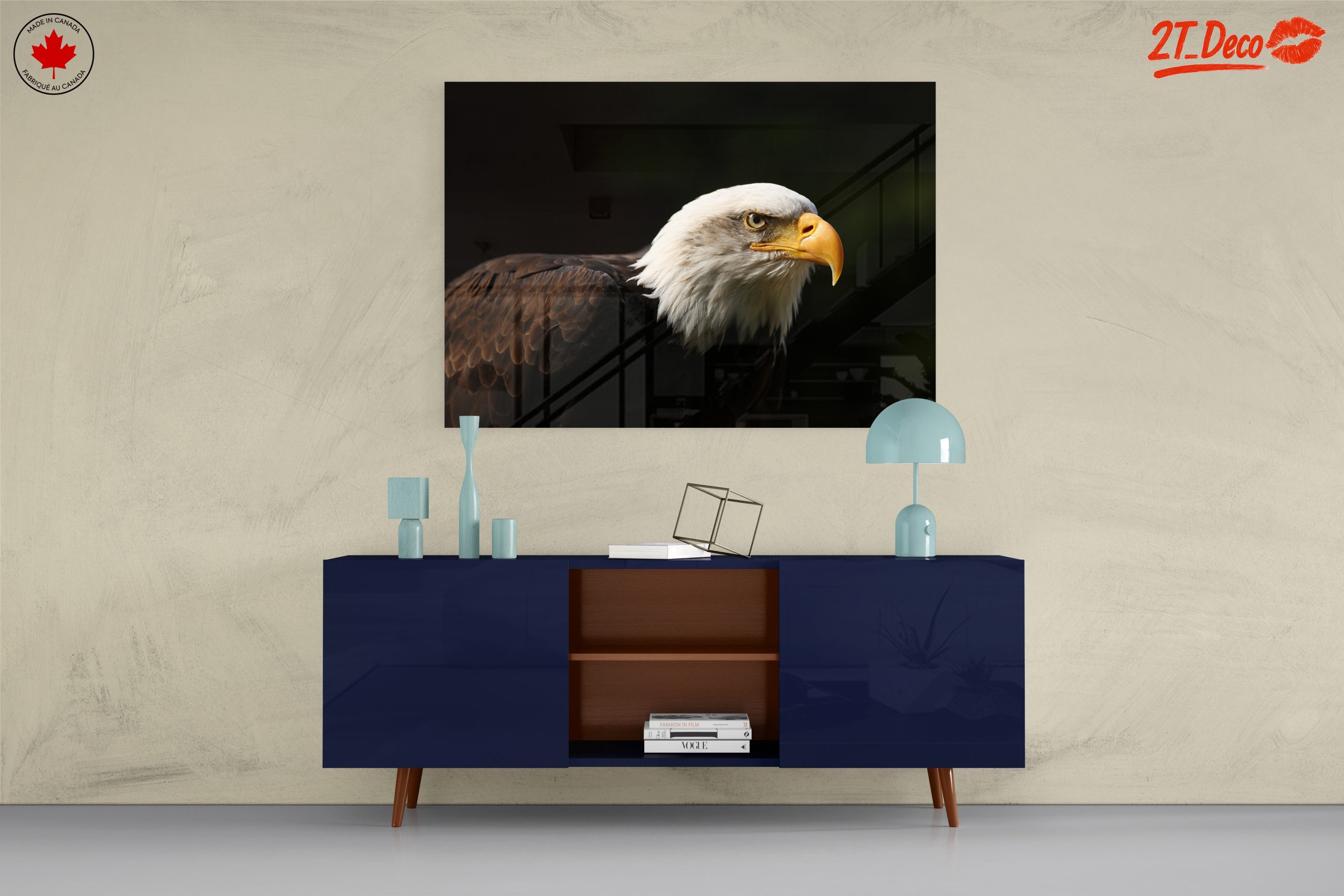 Bald Eagle Portrait Wall Art - Image 8