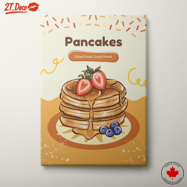Delicious Abstract Food Art featuring Pancakes