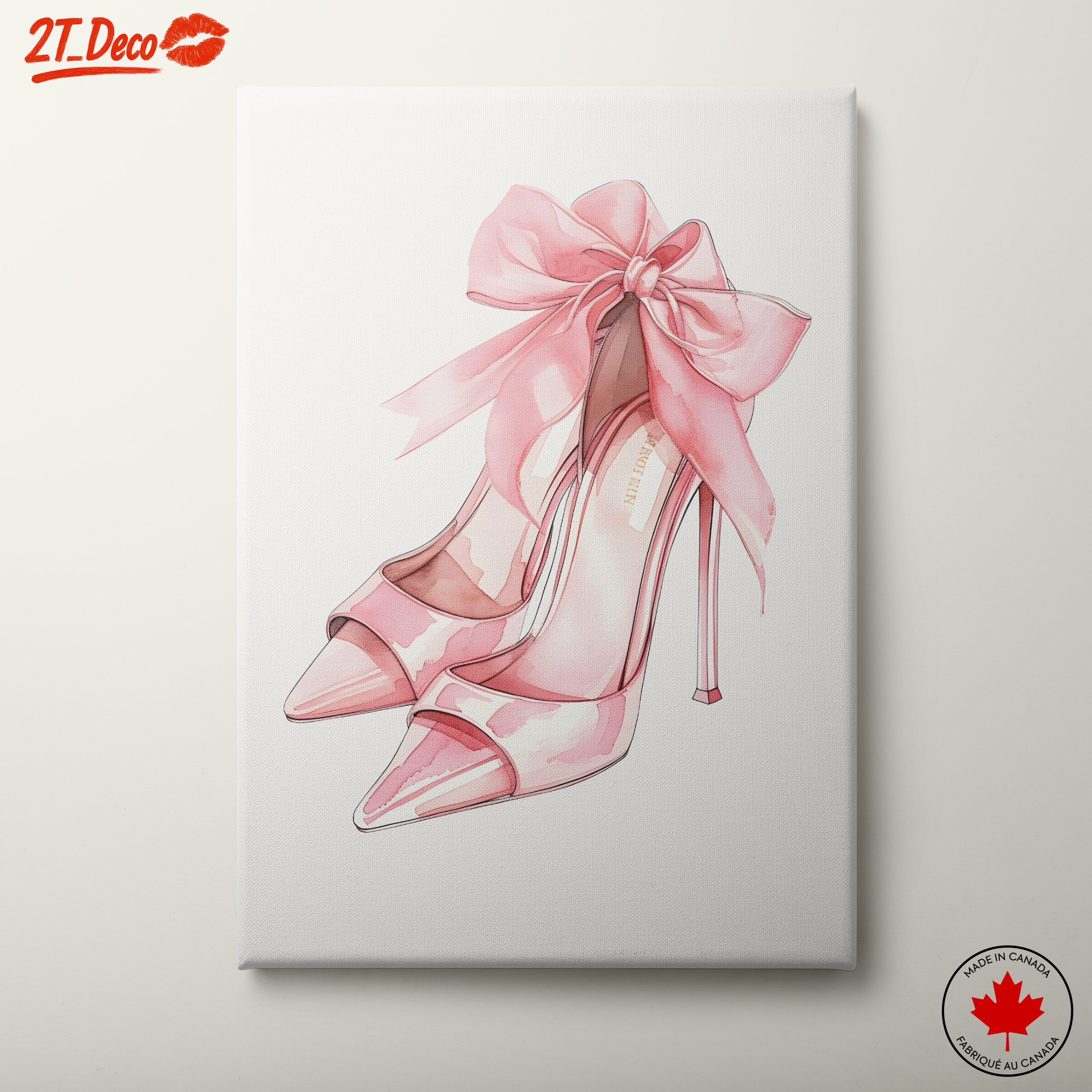 Elegant Fashion Footwear with Pink Bow