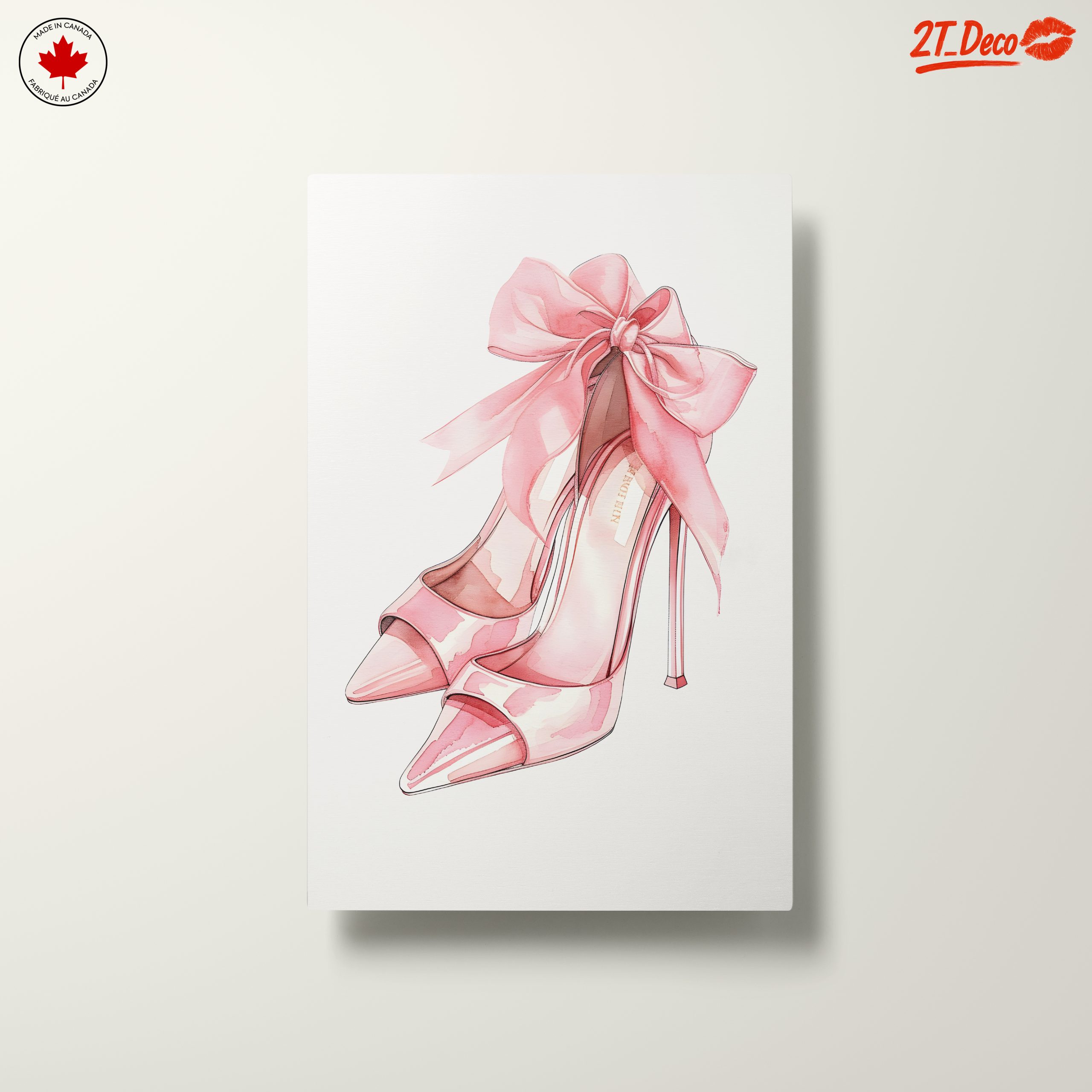 Elegant Fashion Footwear with Pink Bow - Image 10