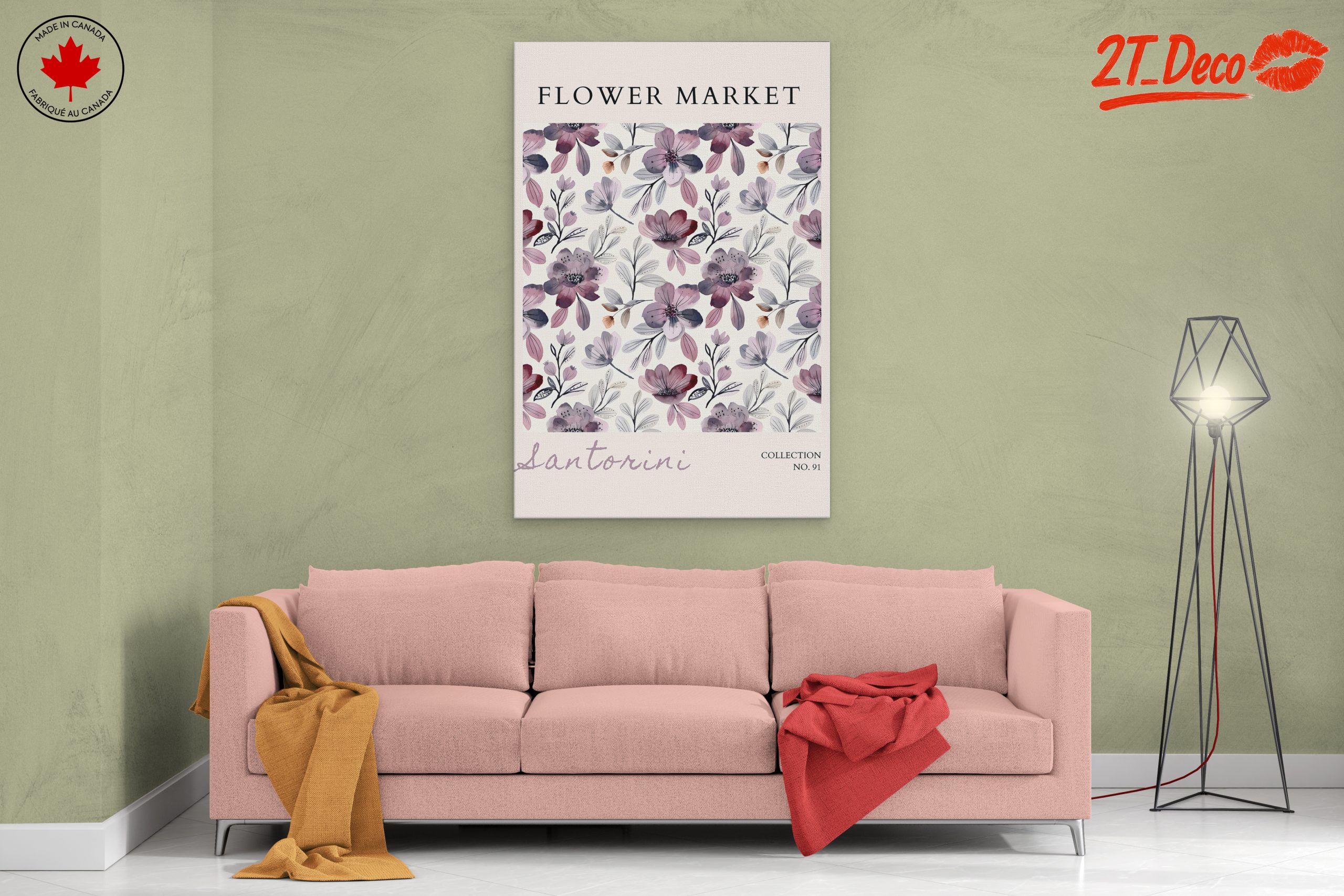 Delicate Floral Design for Home Decoration 2 - Image 2