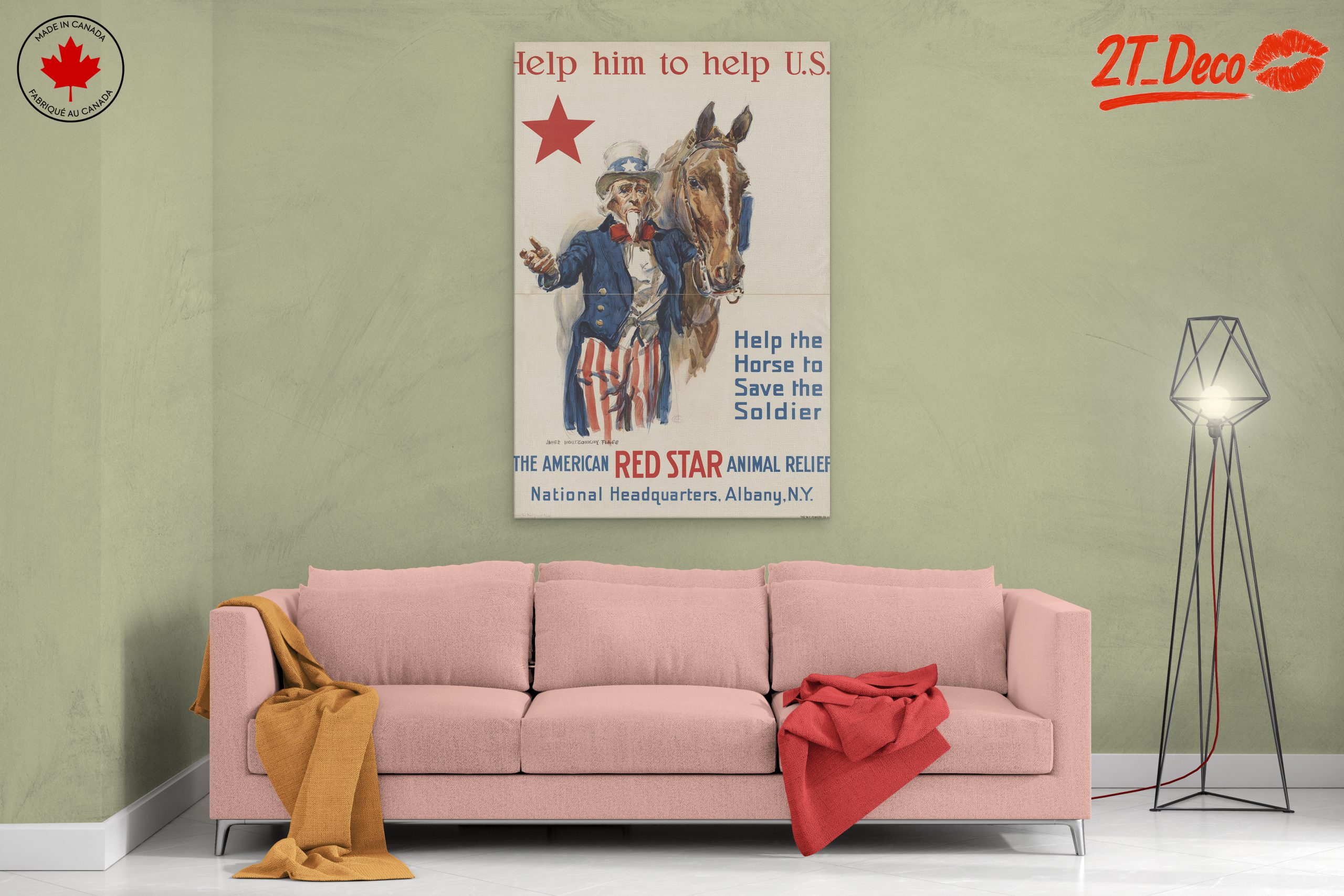 Help the Horse to Save the Soldier Historical Art - Image 2