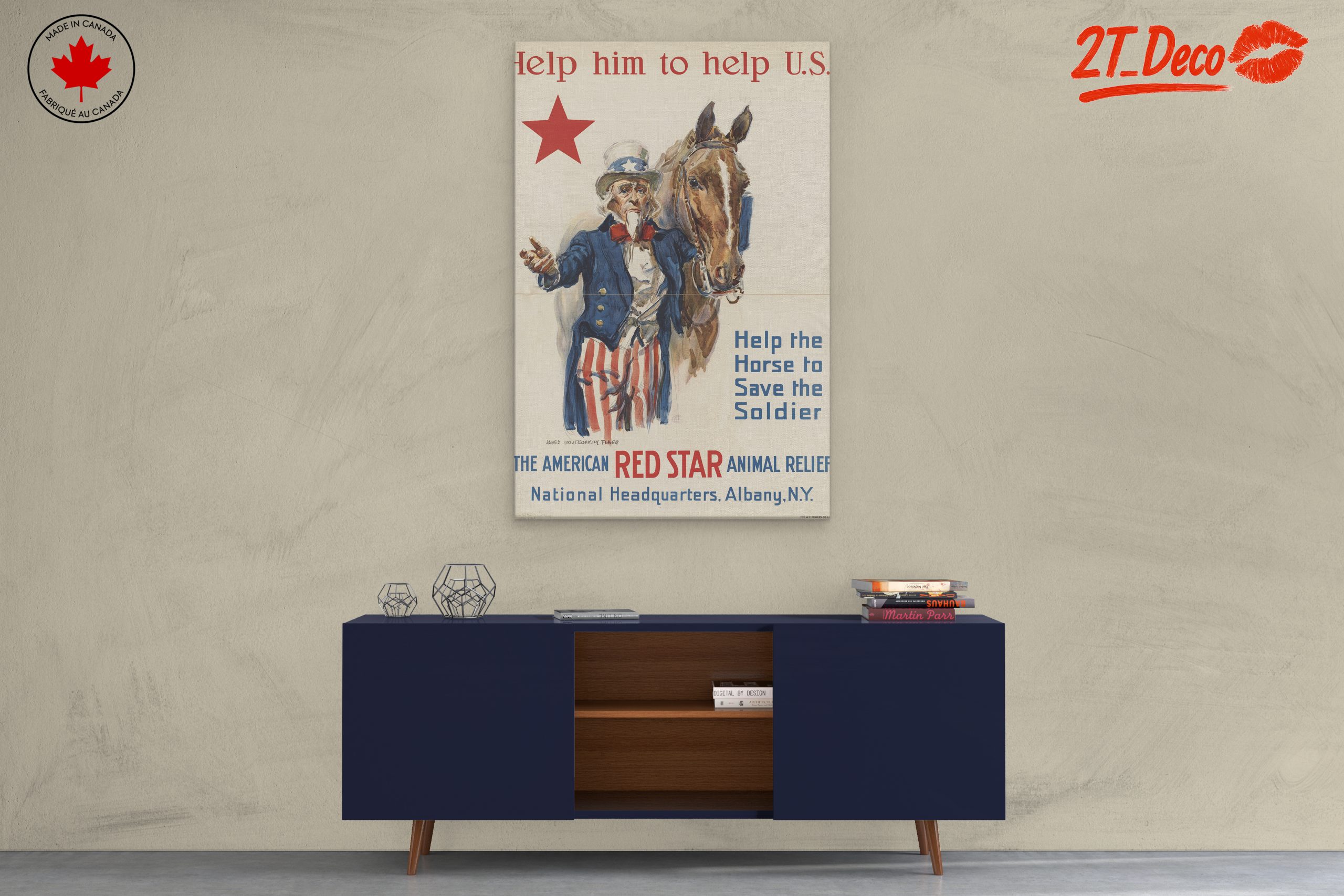 Help the Horse to Save the Soldier Historical Art - Image 3