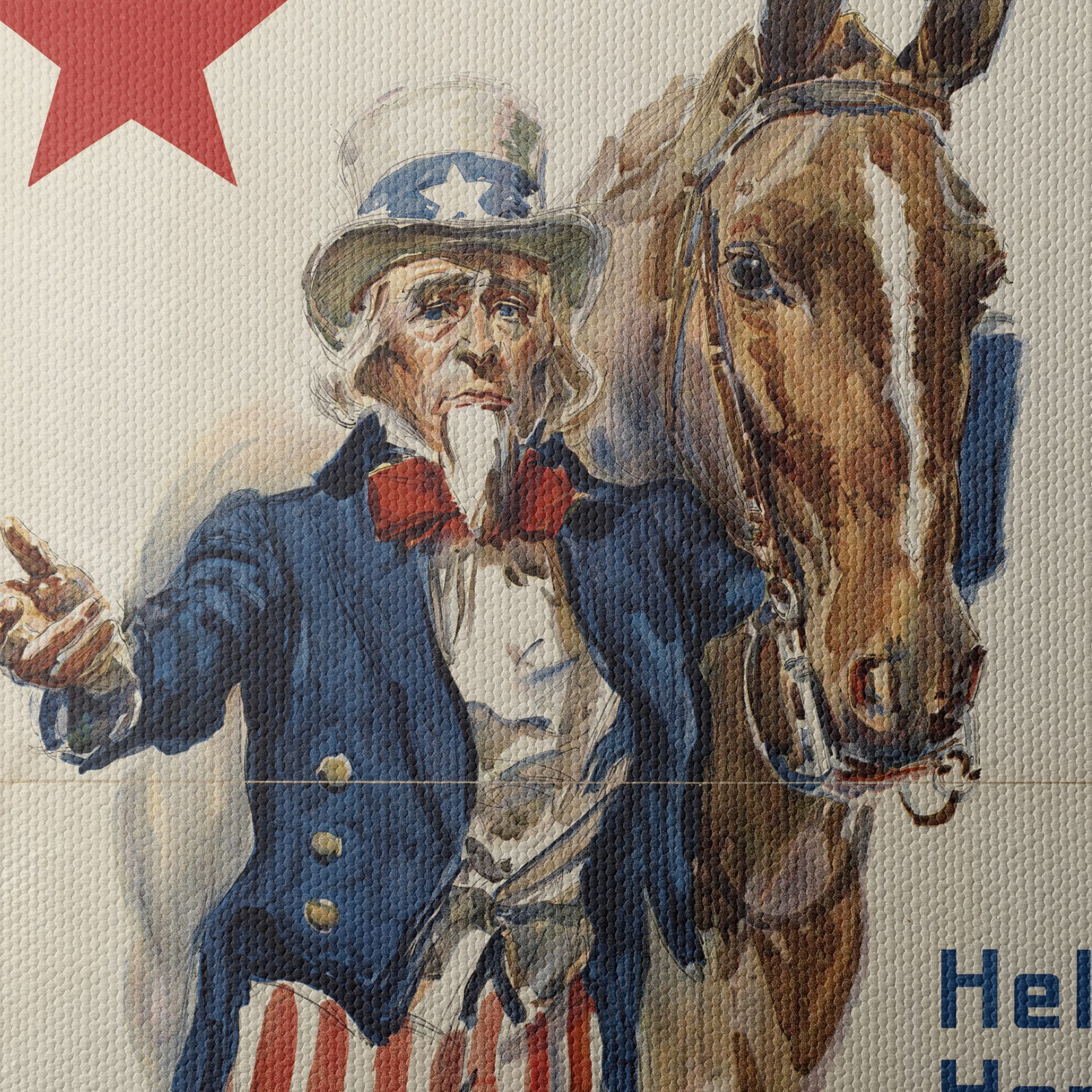Help the Horse to Save the Soldier Historical Art - Image 4