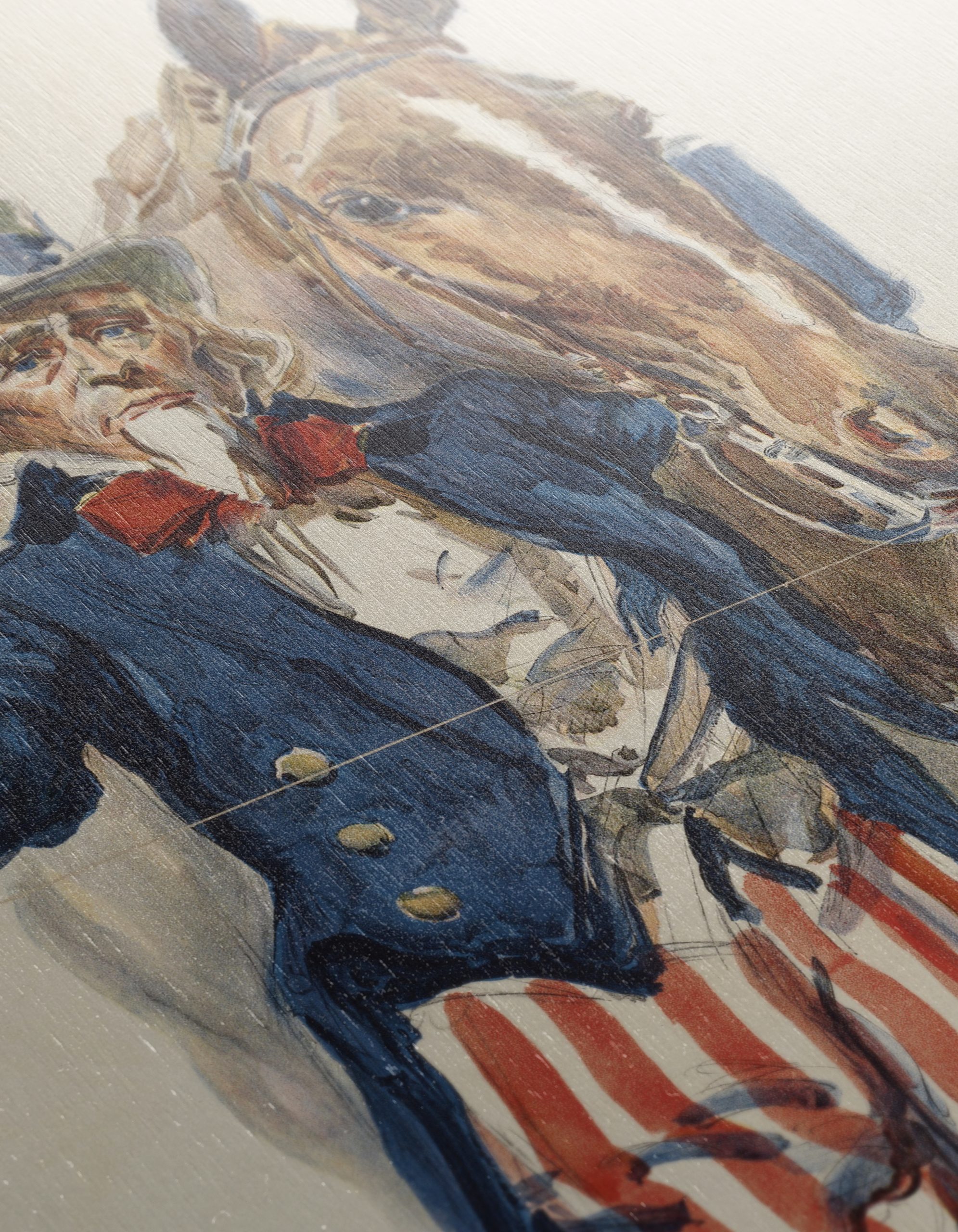 Help the Horse to Save the Soldier Historical Art - Image 12