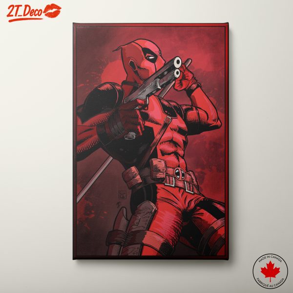 Dynamic Deadpool Artwork