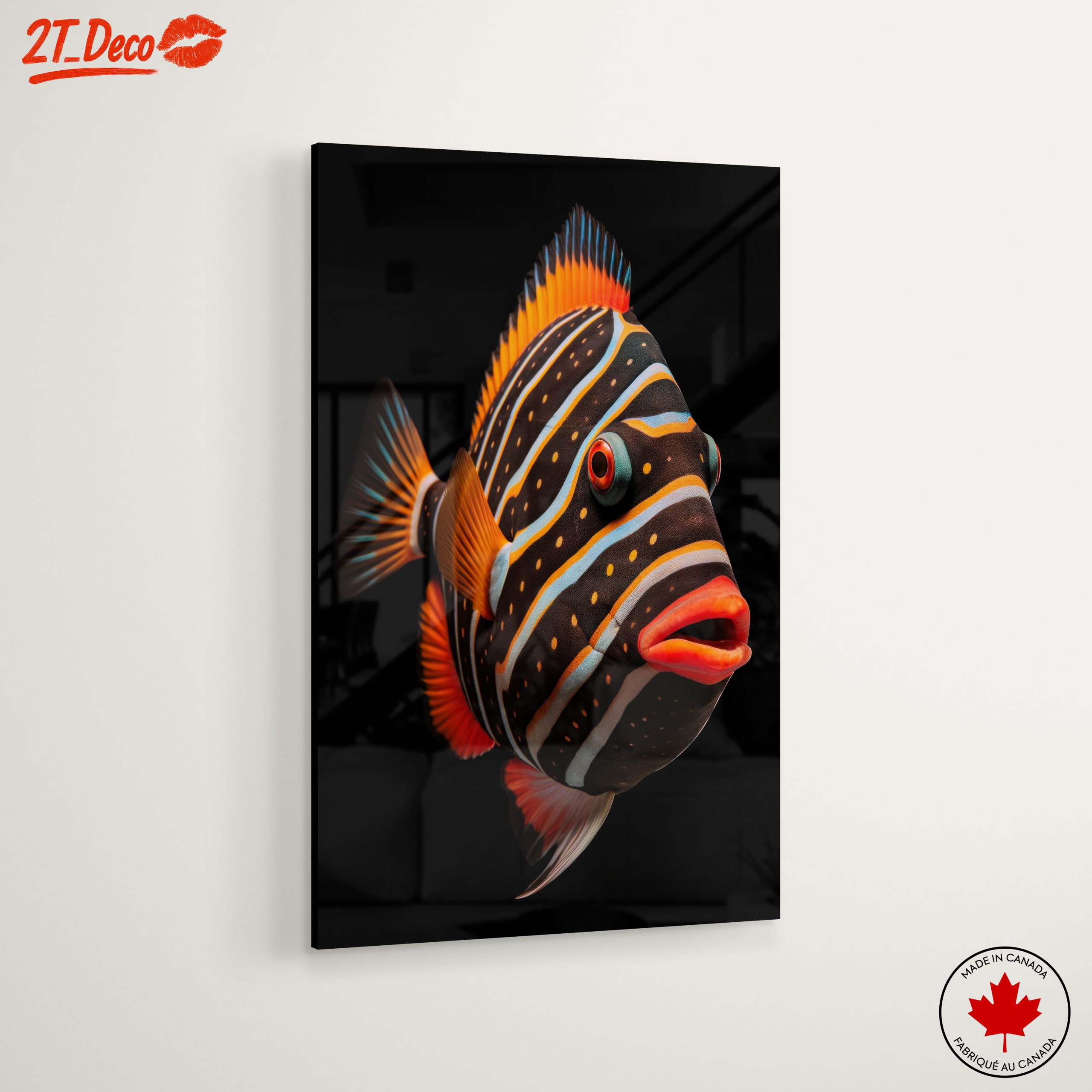 Vibrant Fish Illustration with Bright Colors - Image 6