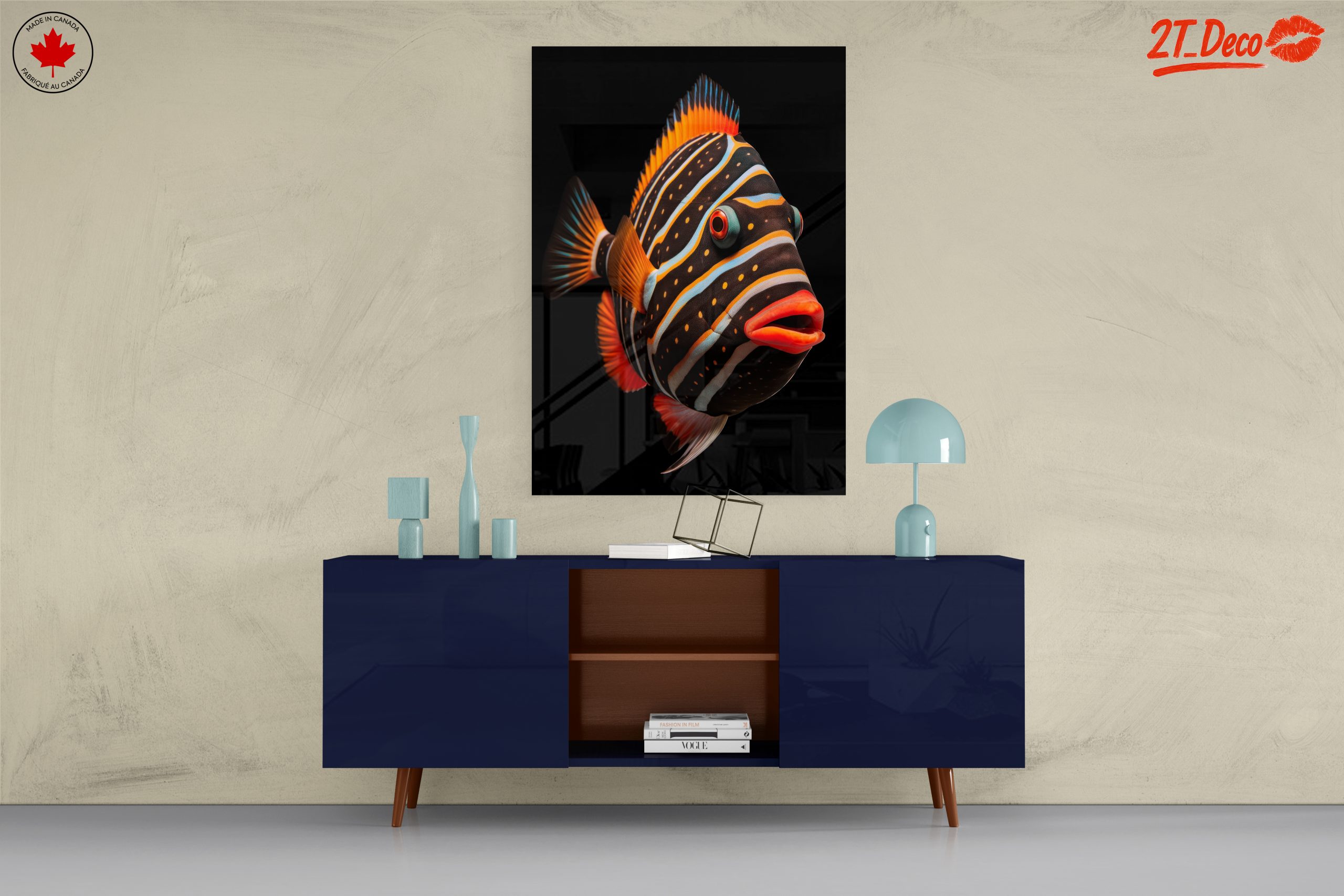 Vibrant Fish Illustration with Bright Colors - Image 8