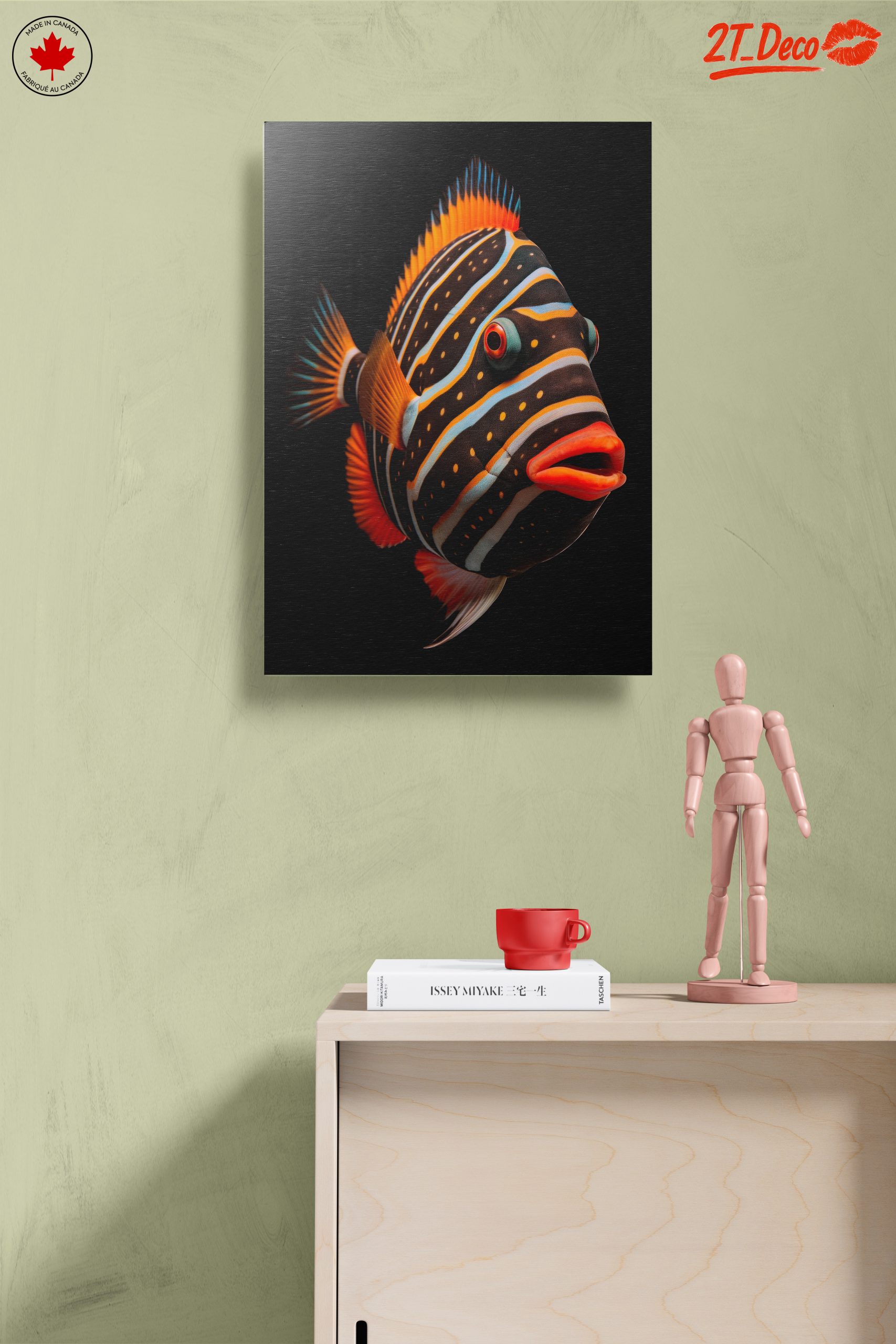 Vibrant Fish Illustration with Bright Colors - Image 14