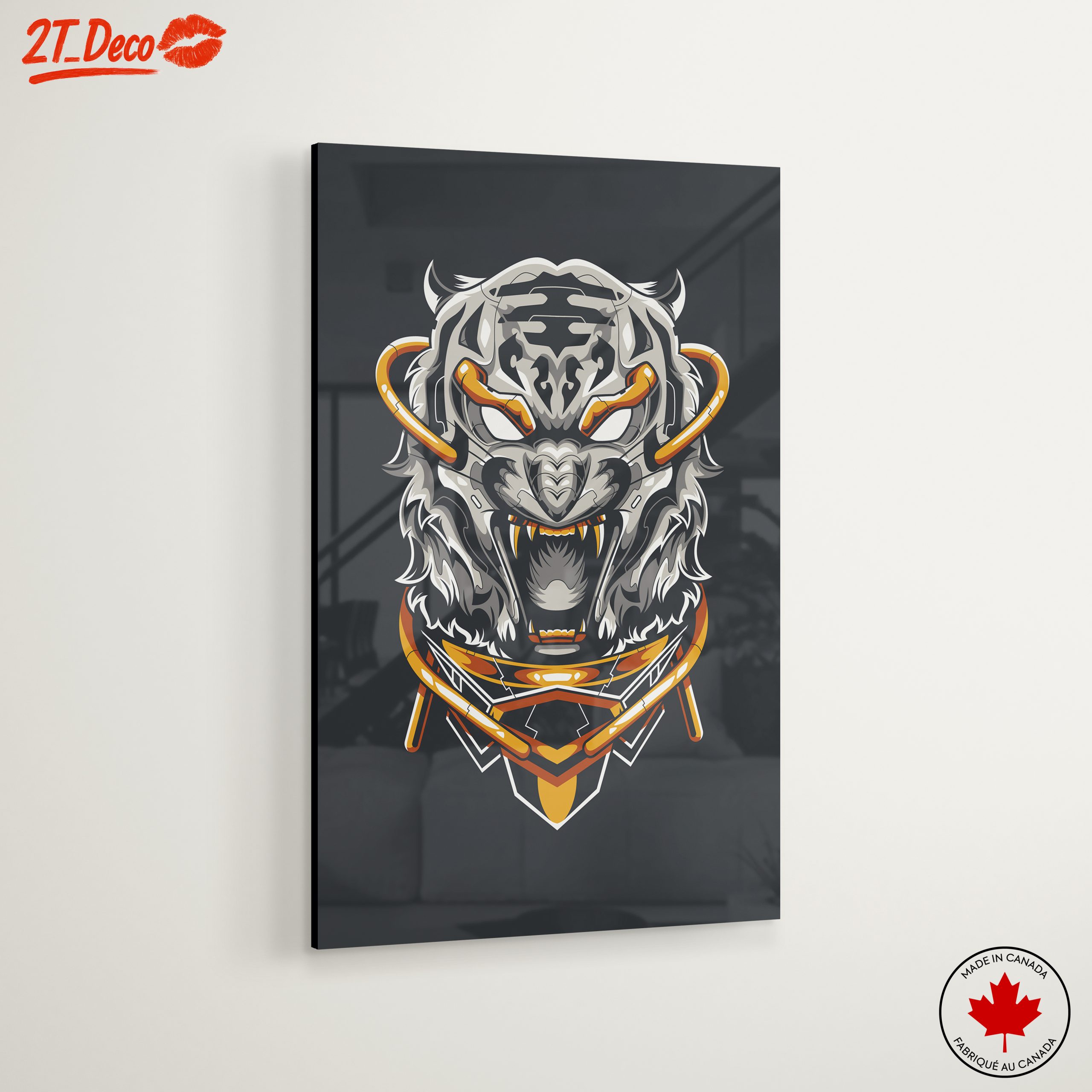 Stylized Tiger Art Design - Image 6