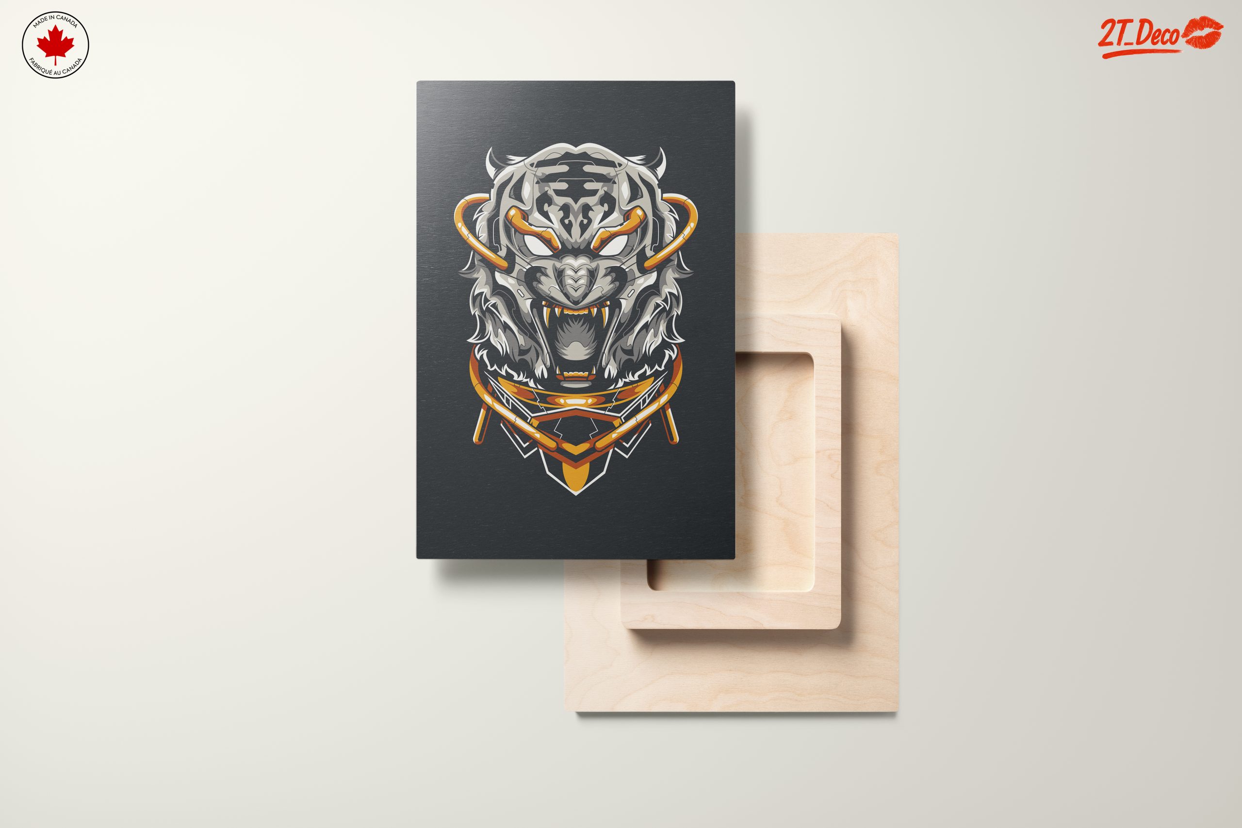 Stylized Tiger Art Design - Image 11