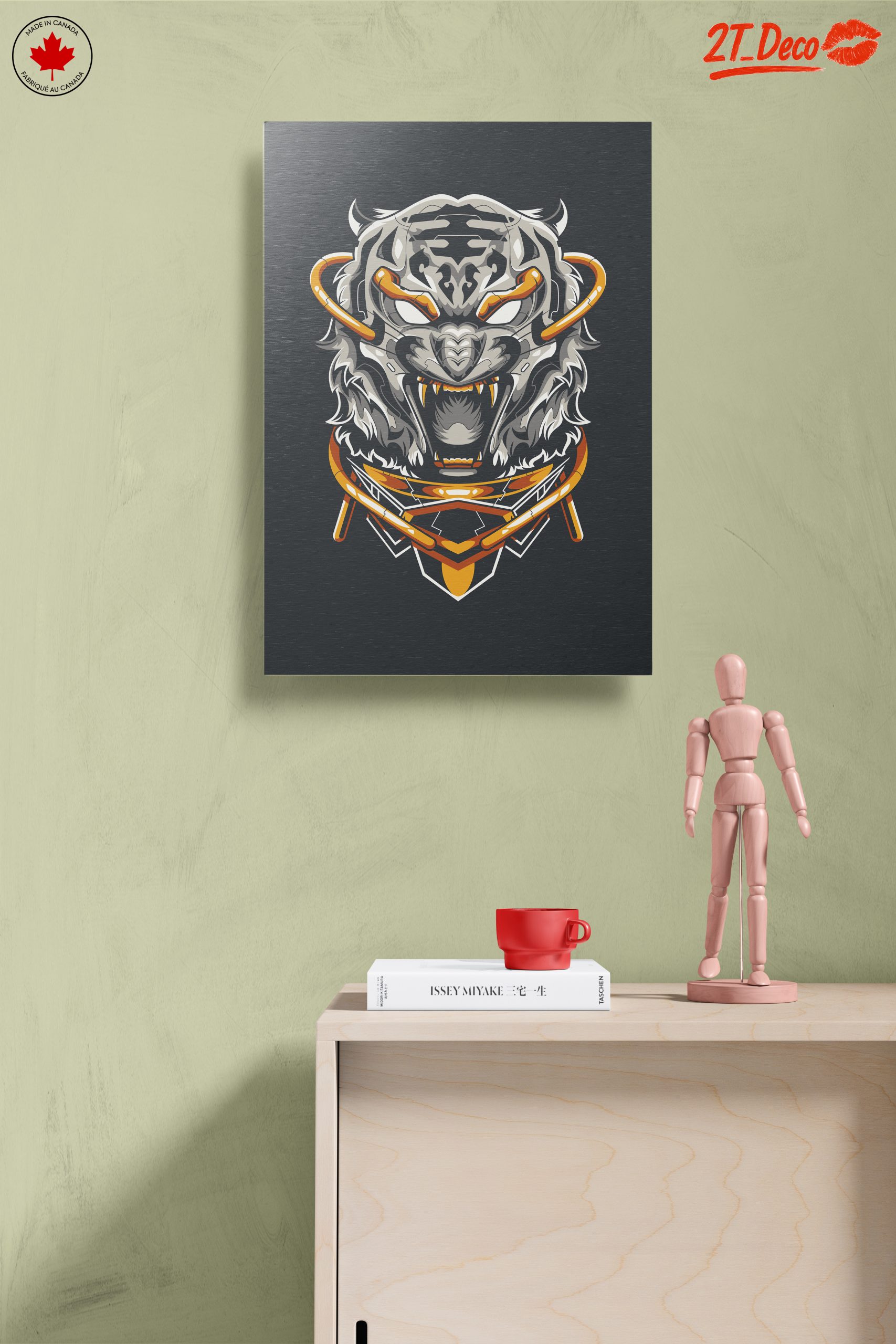 Stylized Tiger Art Design - Image 14
