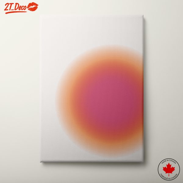 Vibrant Abstract Color Gradient Art