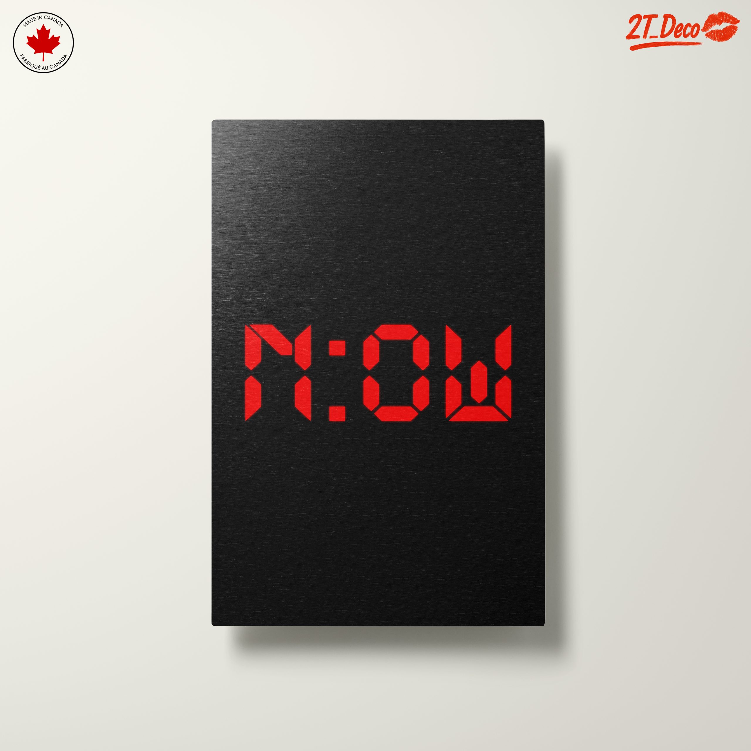 Bold Red Digital Quote Art - Image 10