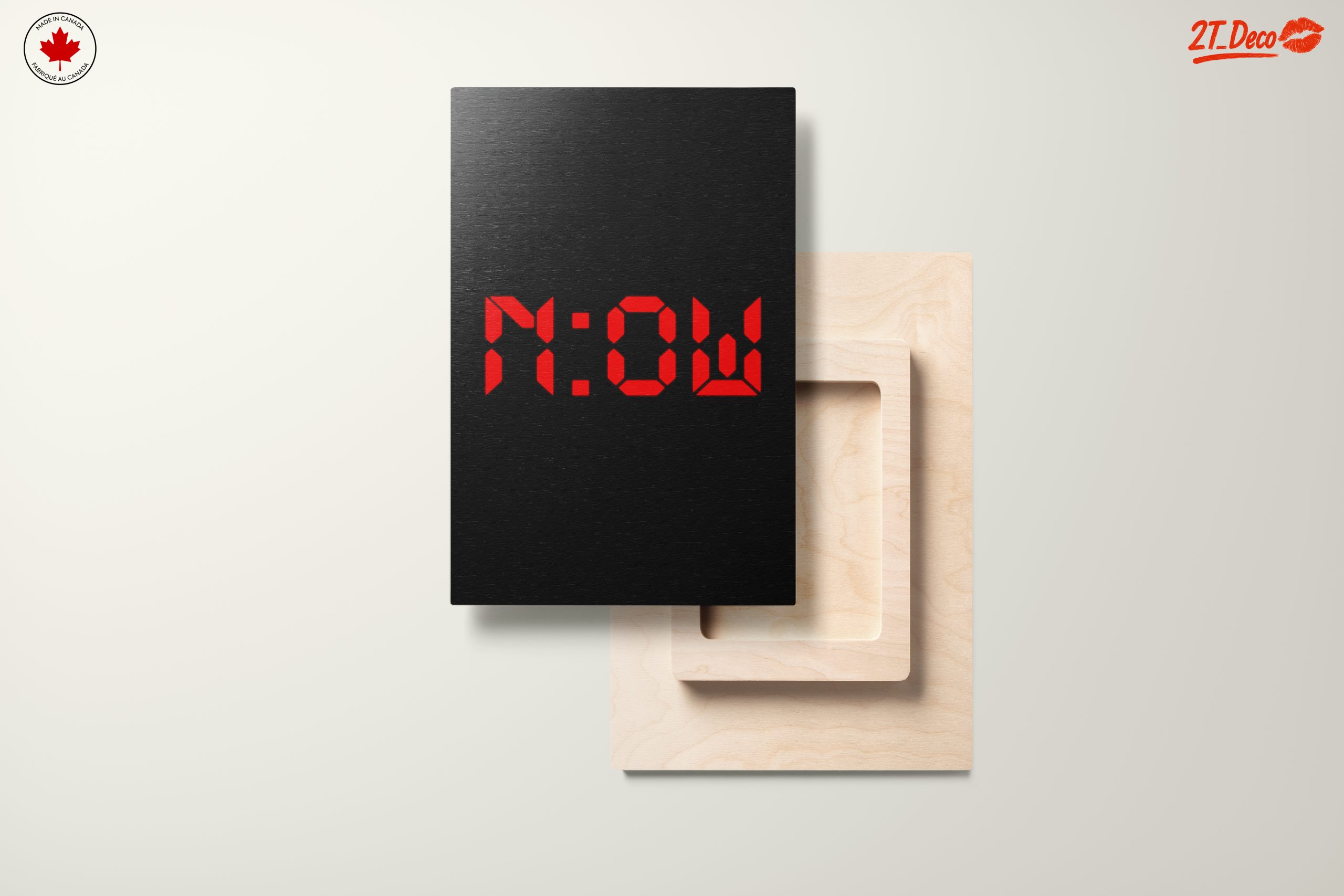 Bold Red Digital Quote Art - Image 11