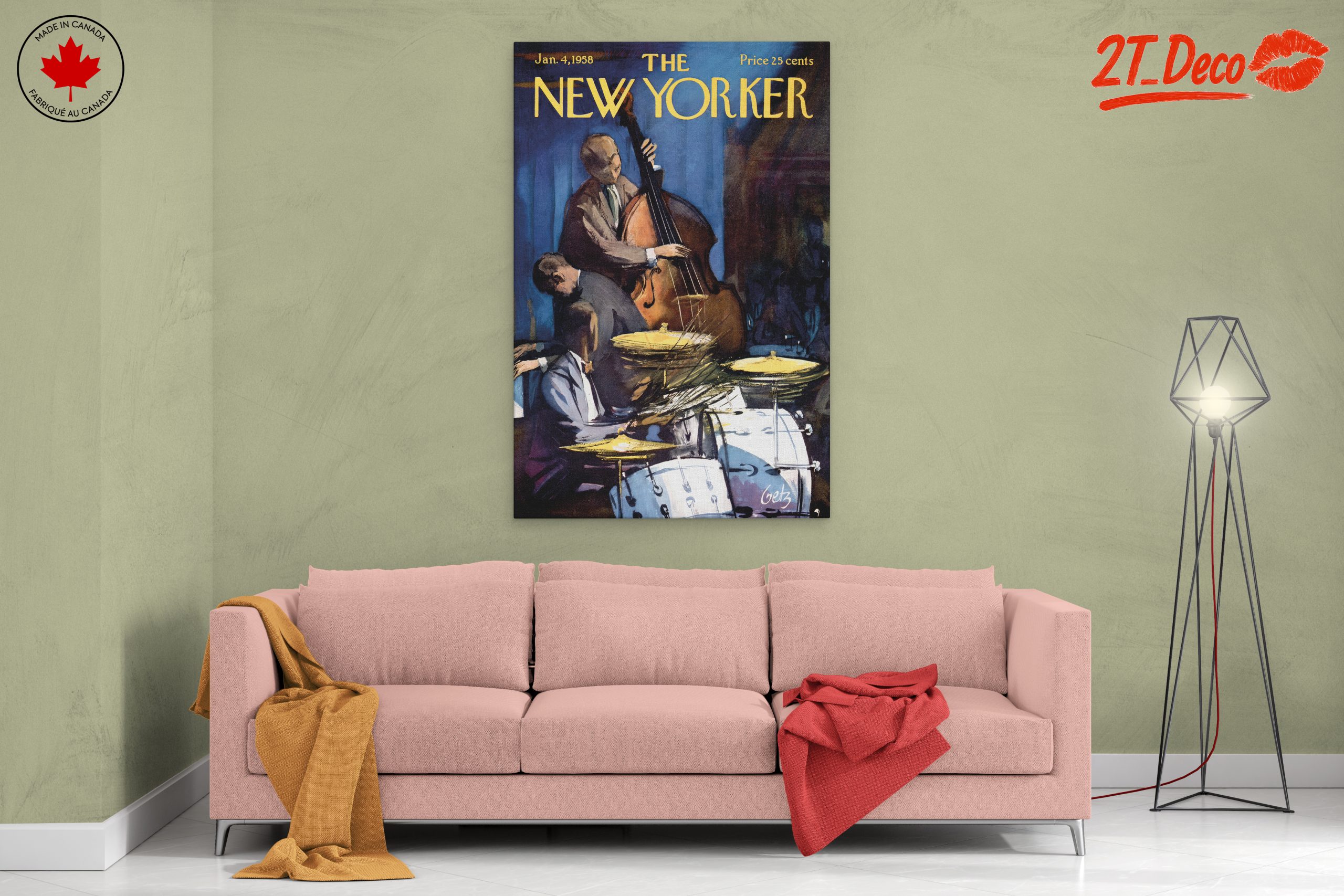 Classic New Yorker Magazine Cover Illustration - Image 2