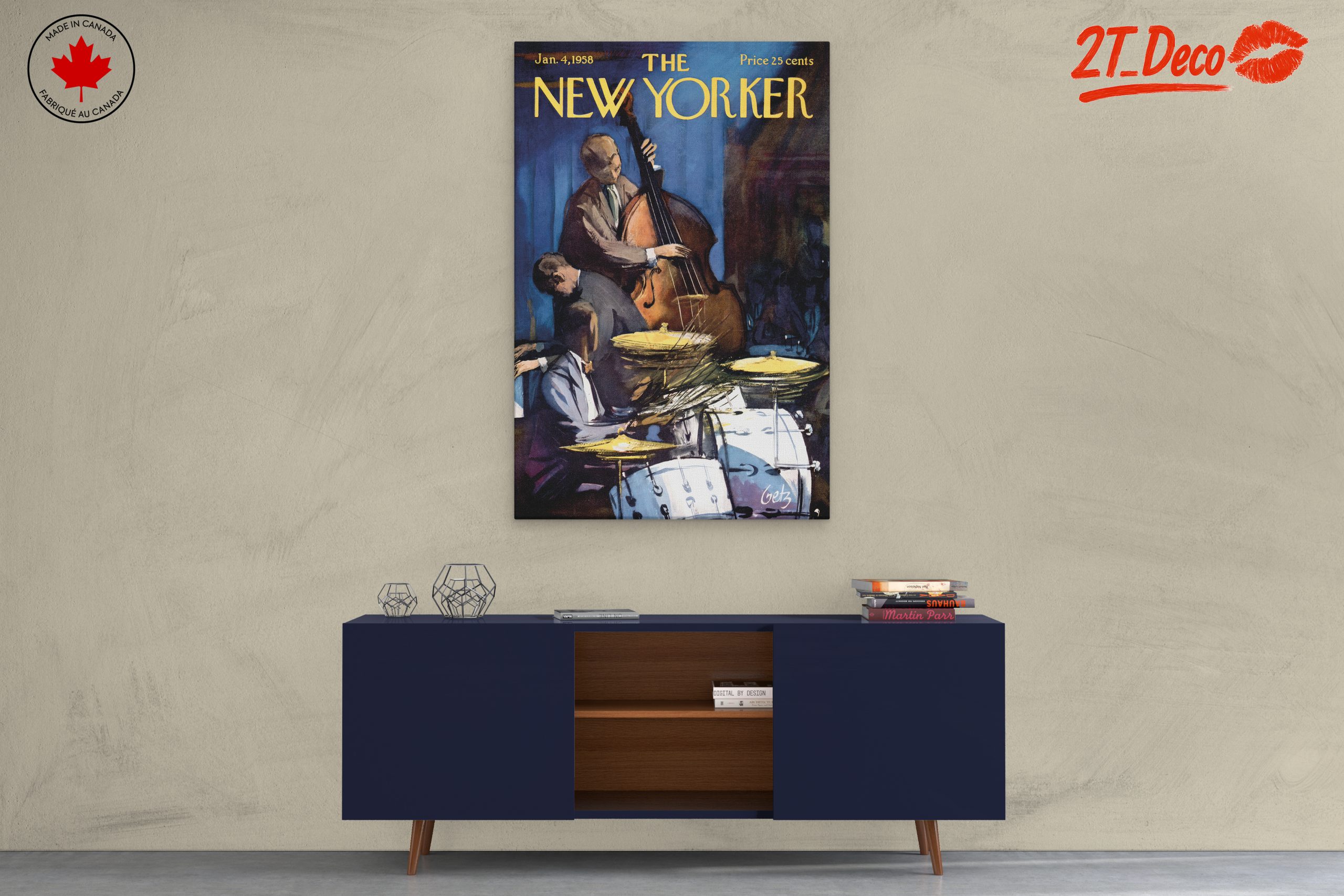 Classic New Yorker Magazine Cover Illustration - Image 3