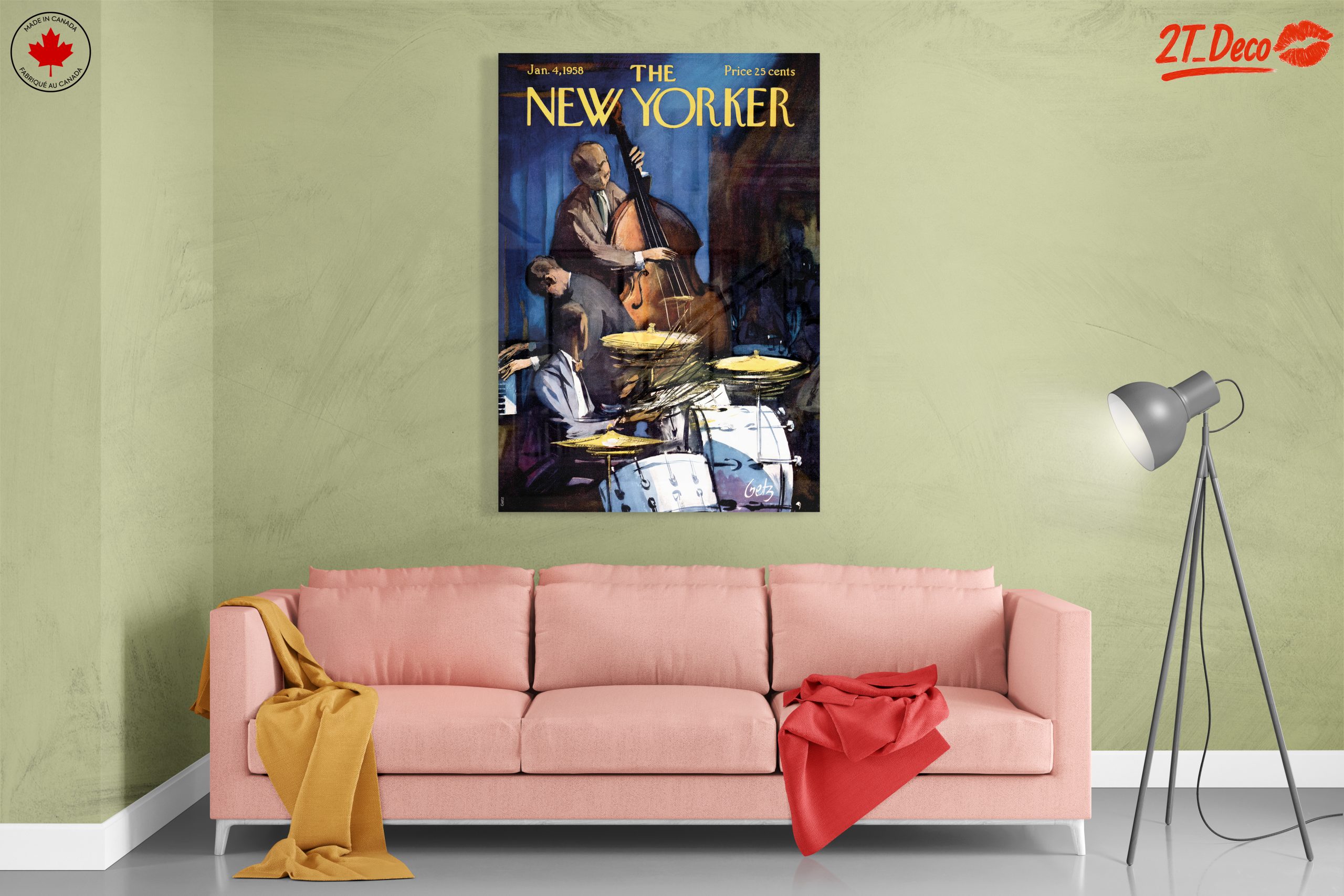 Classic New Yorker Magazine Cover Illustration - Image 7