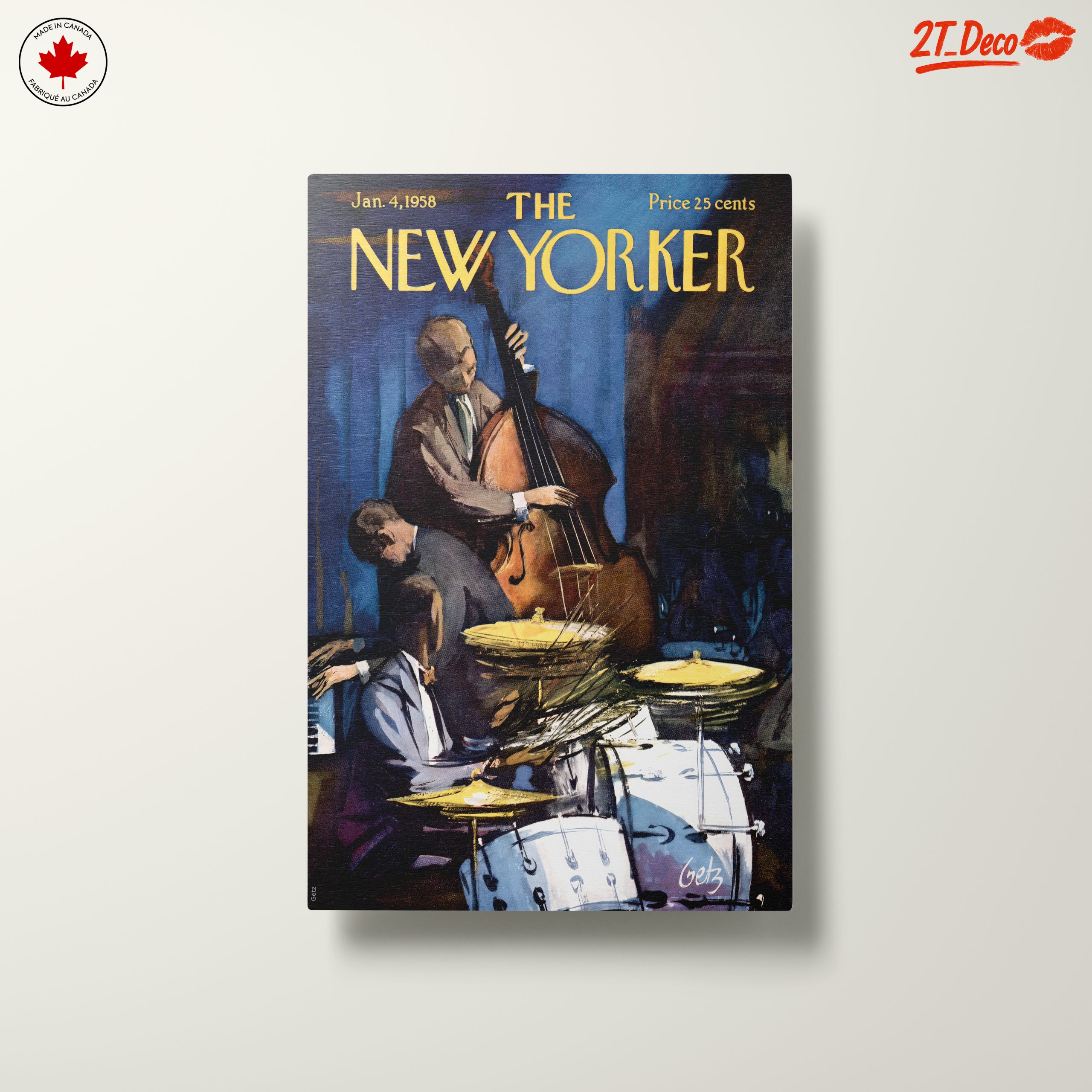 Classic New Yorker Magazine Cover Illustration - Image 10
