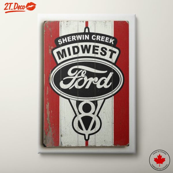 Vintage Ford Logo Artwork