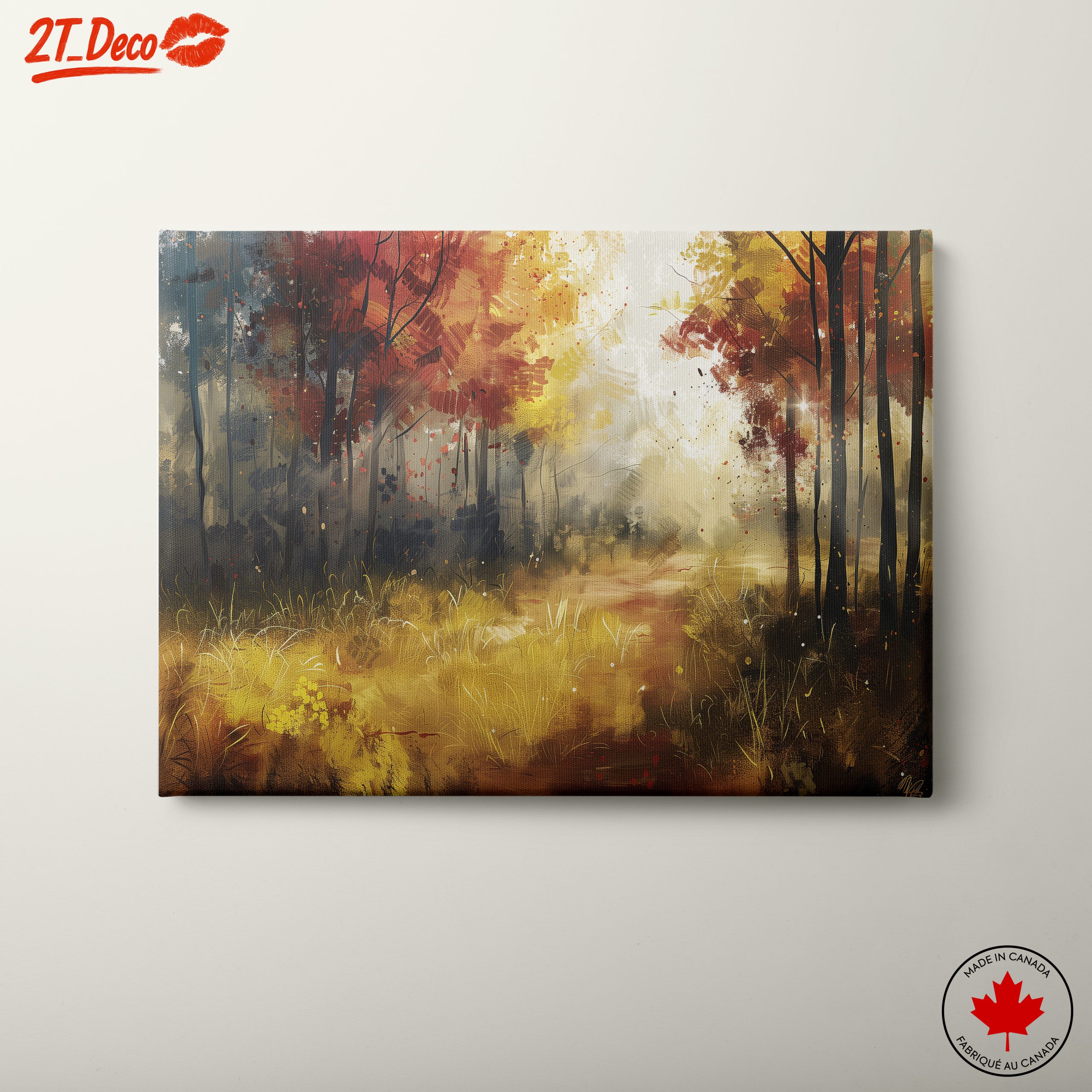 Tranquil Abstract Autumn Landscape