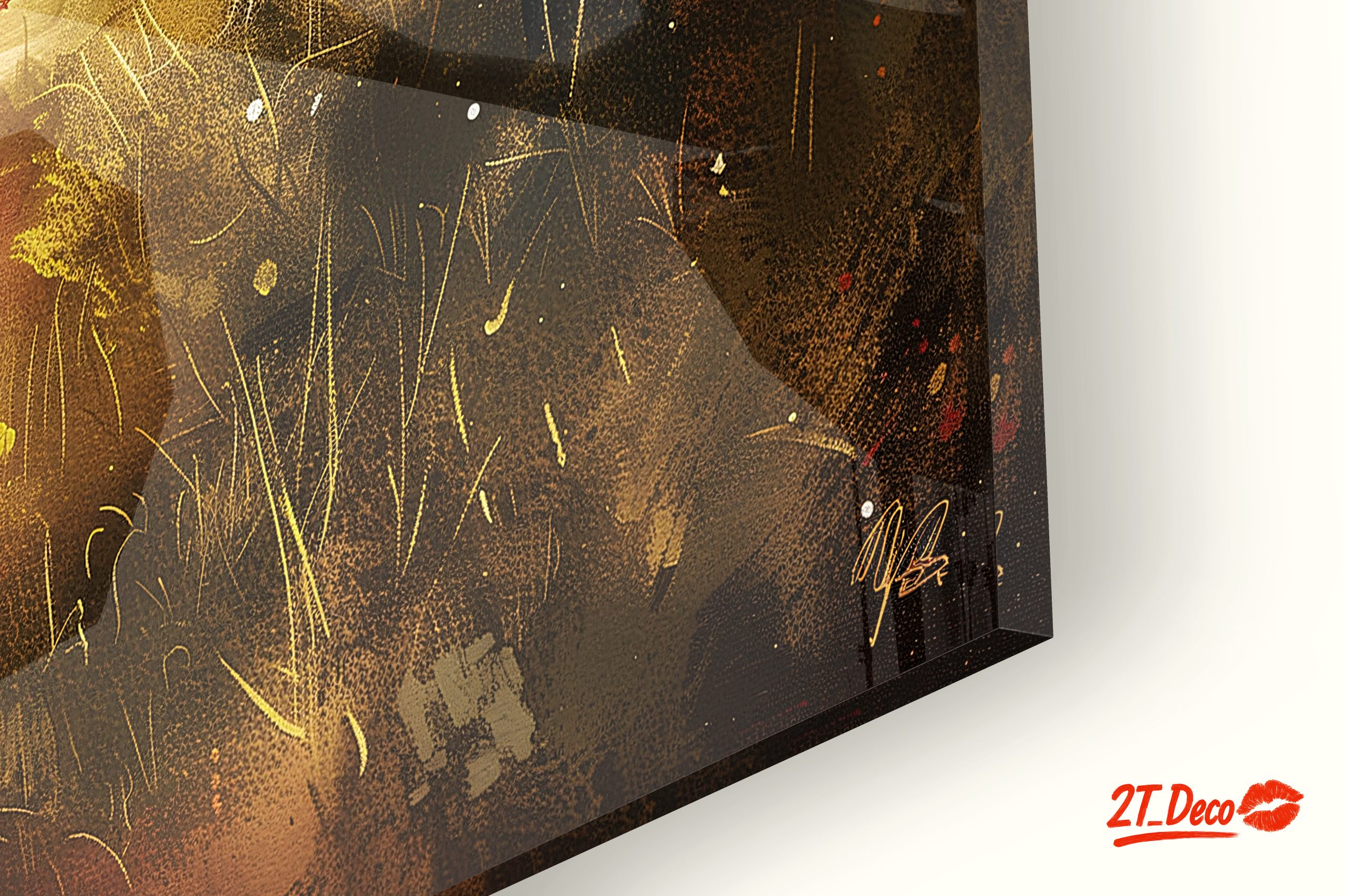 Tranquil Abstract Autumn Landscape - Image 9