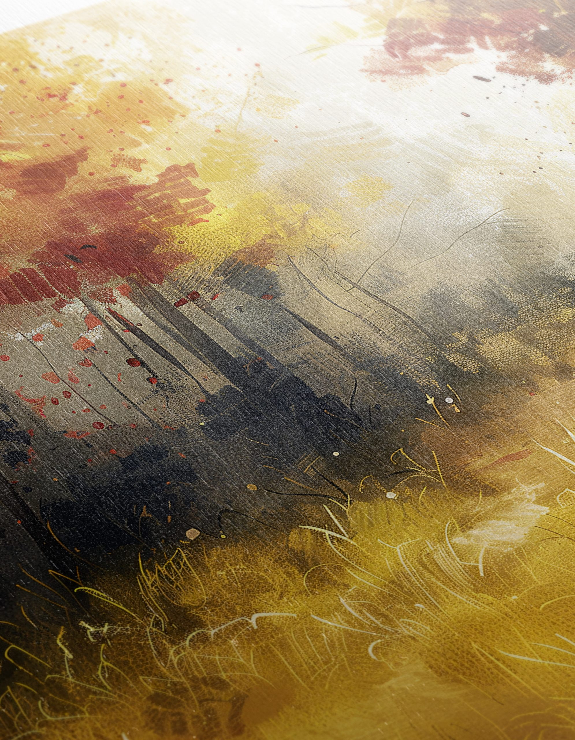 Tranquil Abstract Autumn Landscape - Image 12