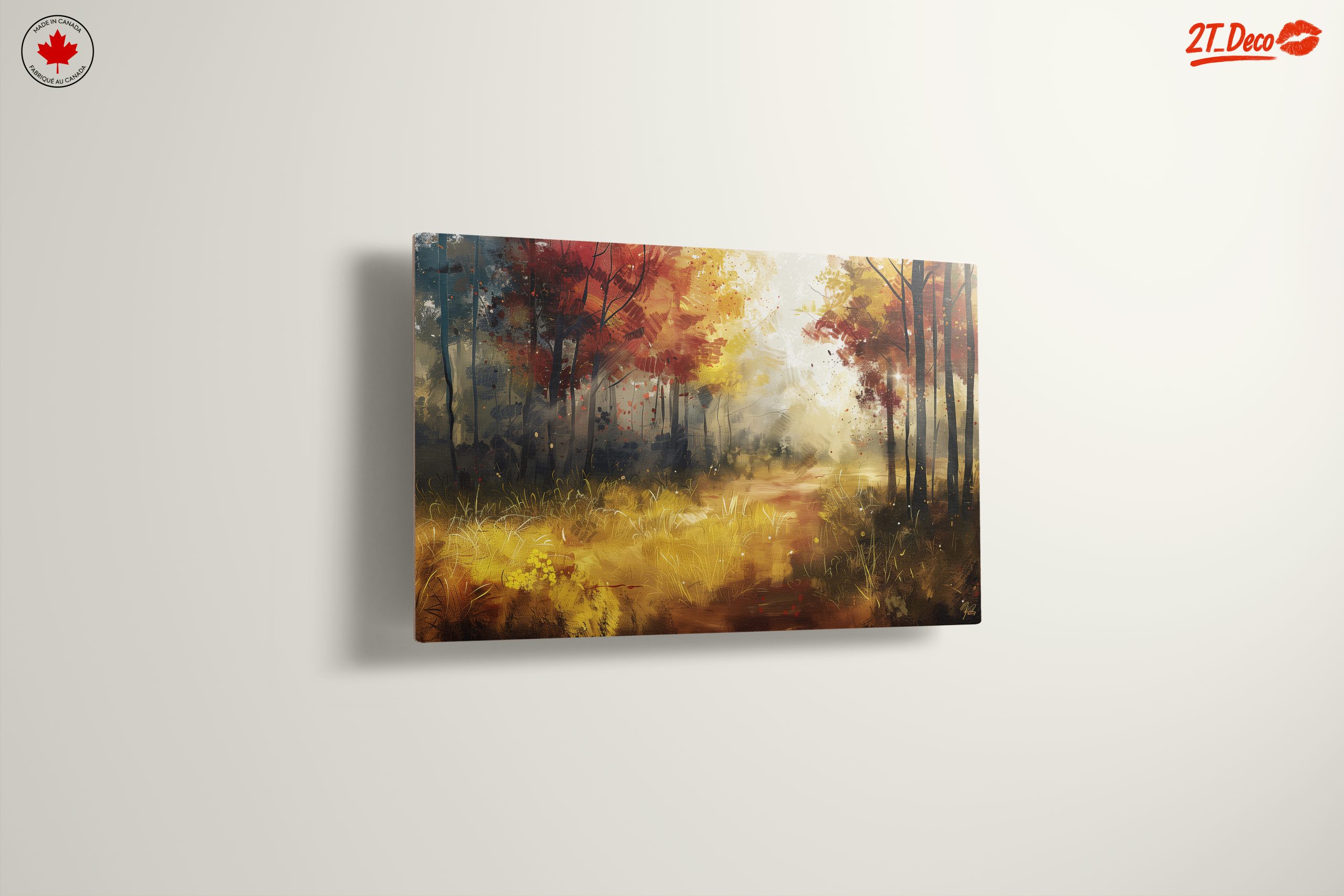 Tranquil Abstract Autumn Landscape - Image 13