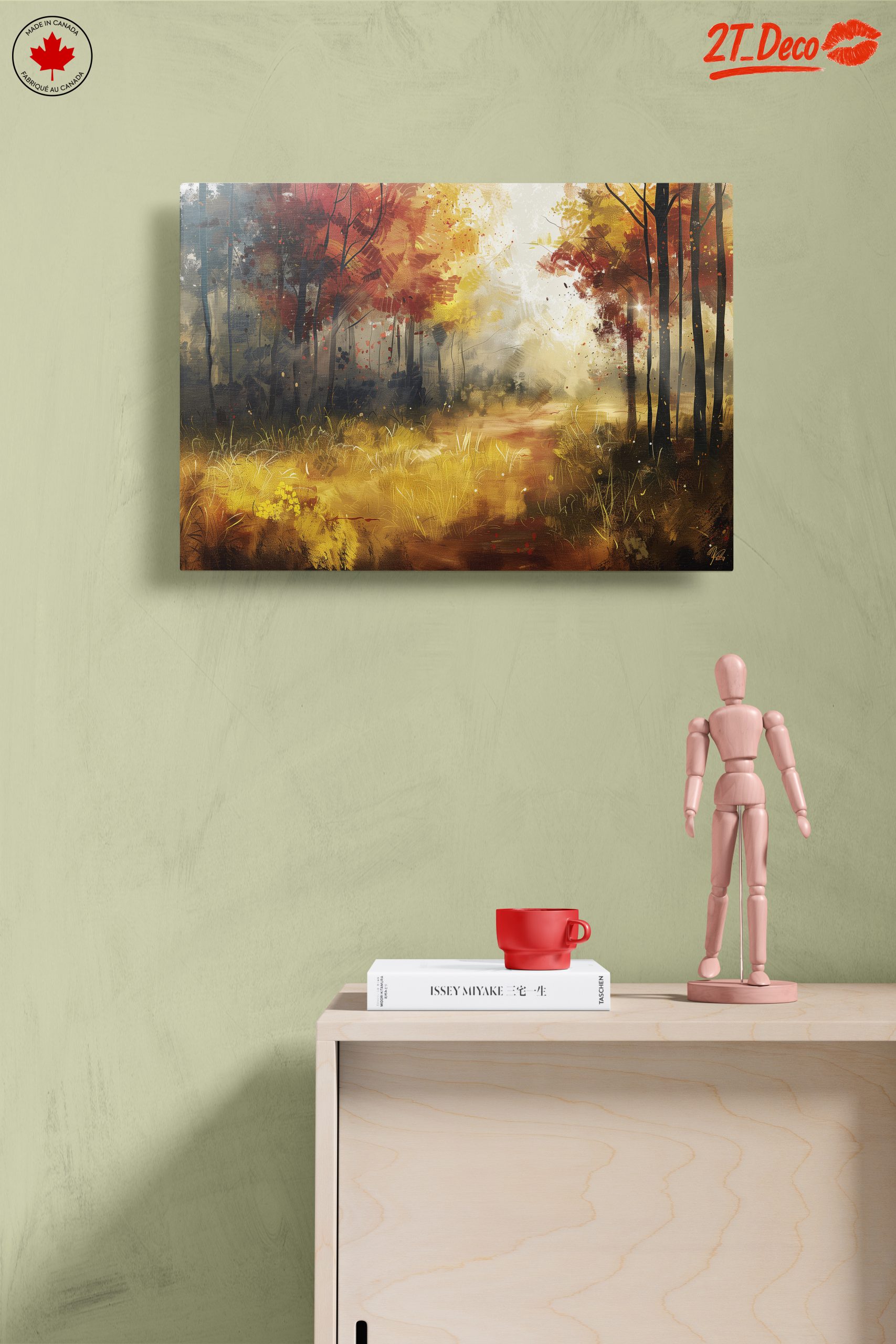 Tranquil Abstract Autumn Landscape - Image 14