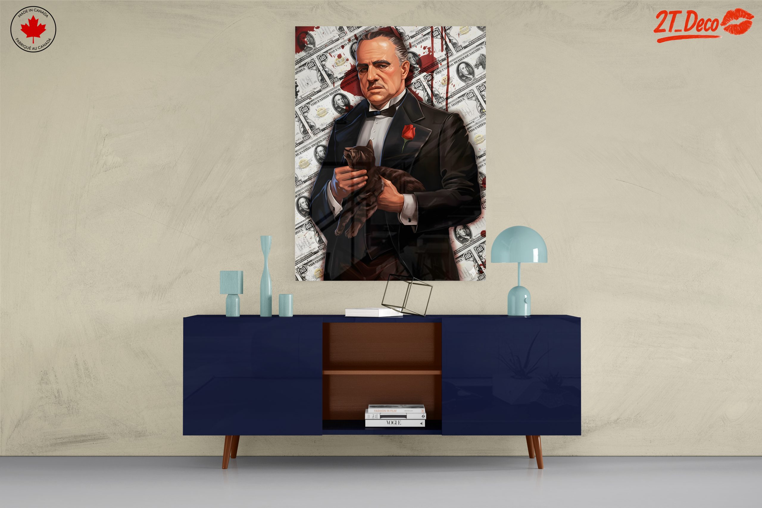 Iconic Animated Character Holding Cat - Image 8