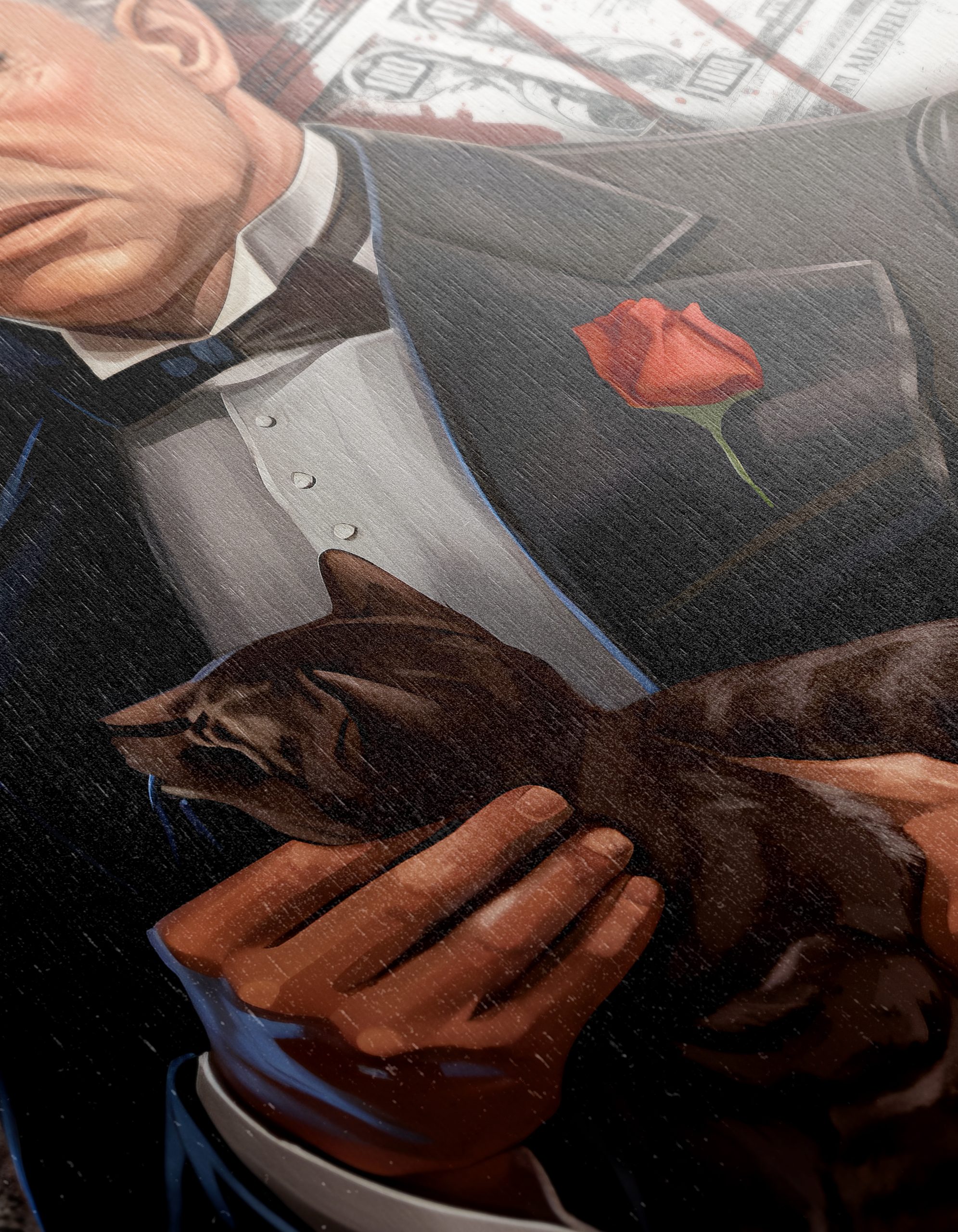 Iconic Animated Character Holding Cat - Image 12