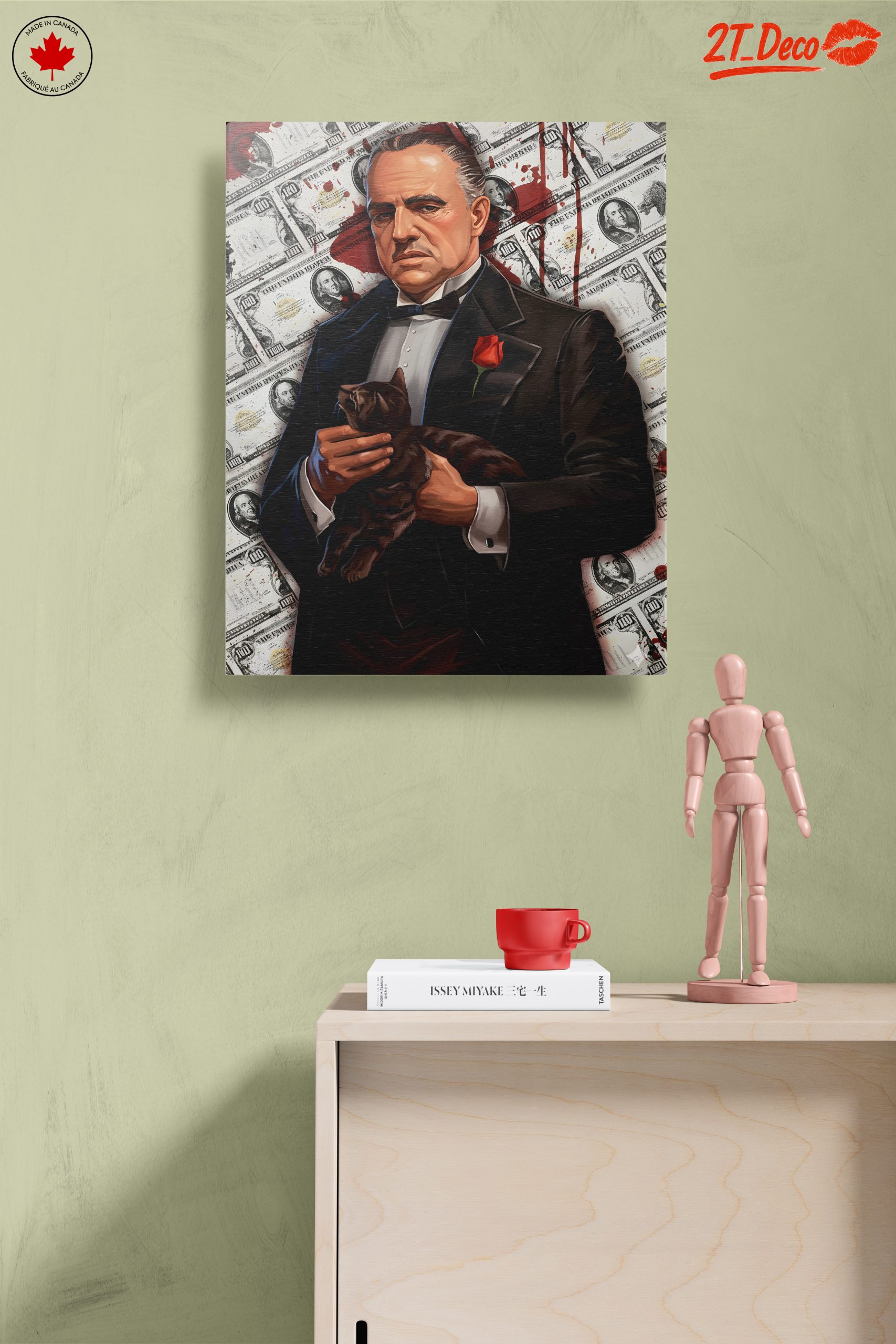 Iconic Animated Character Holding Cat - Image 14