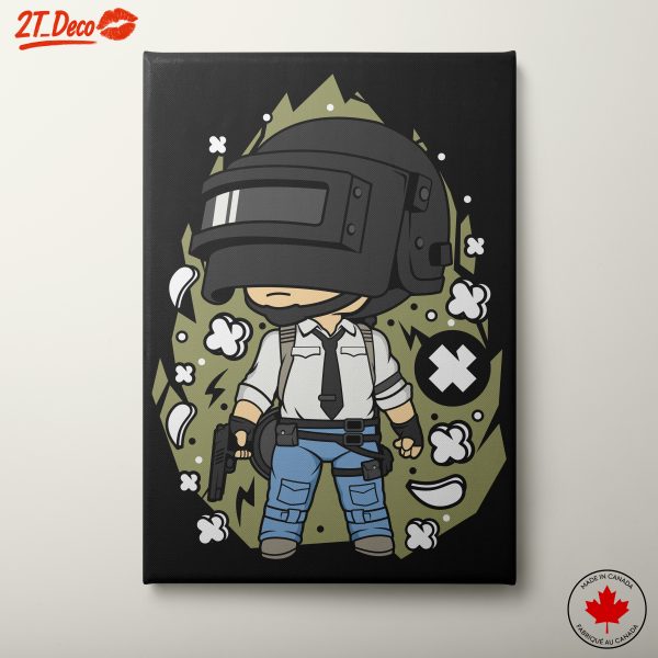 Stylized Gaming Character Illustration