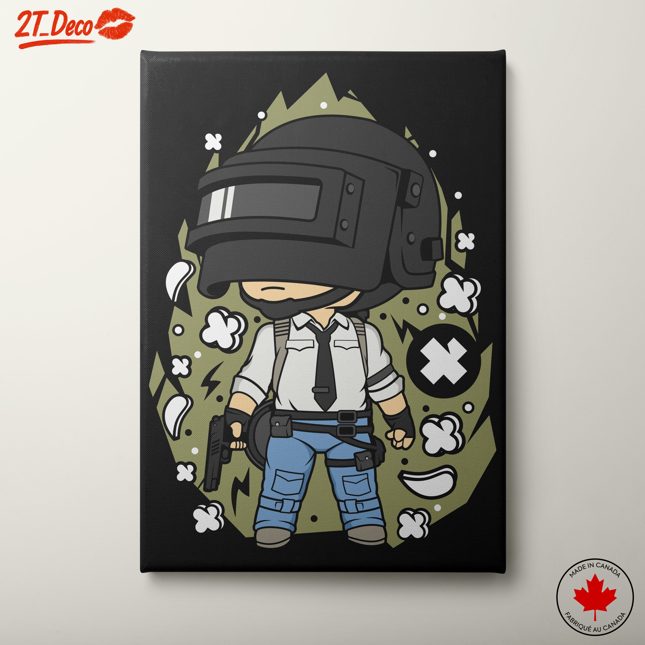 Stylized Gaming Character Illustration